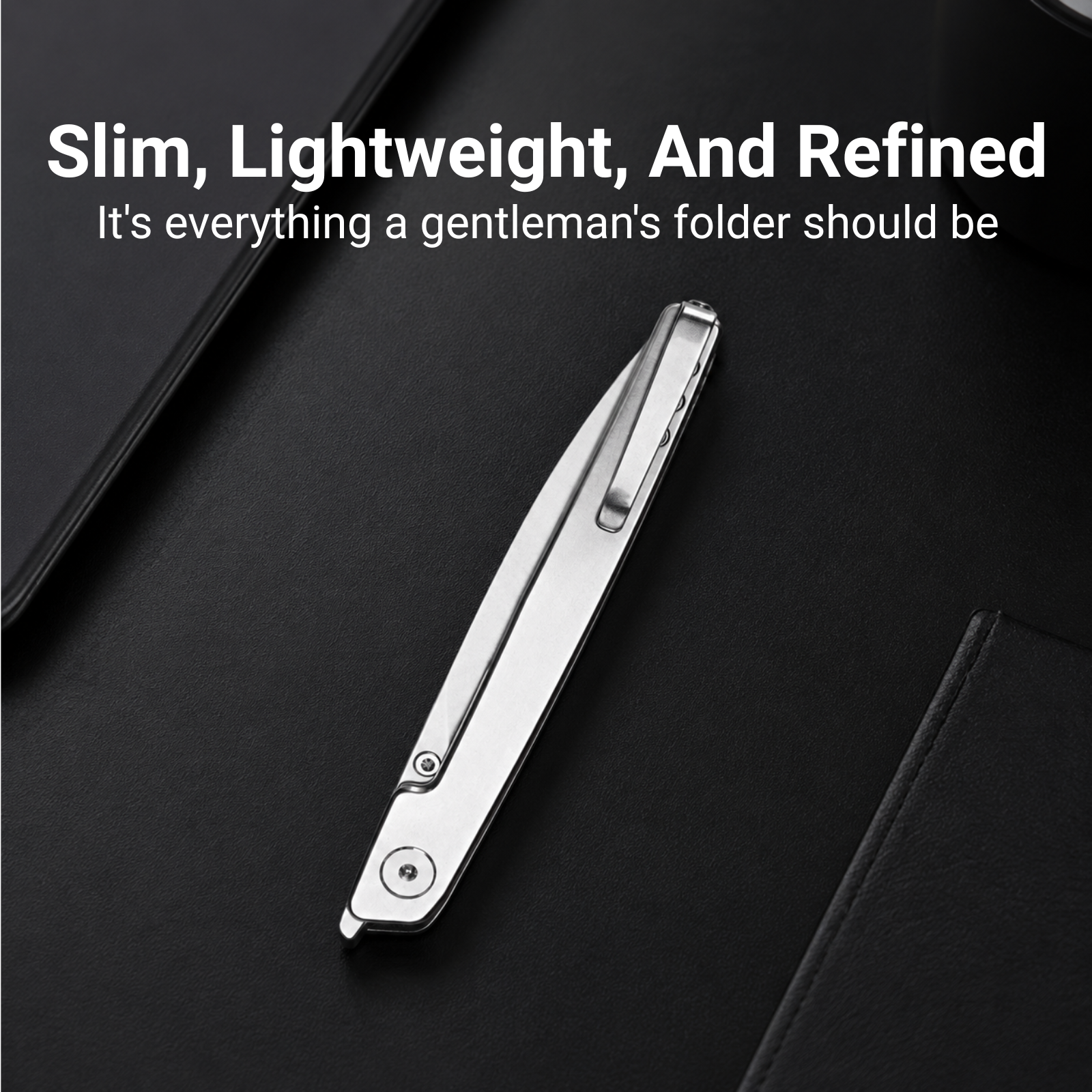 CJRB Lanky Thumb Stud & Front Flipper Liner Lock EDC Knife Steel Handle Steel Clip(3.58'' CPM S90V Stone Wash Blade) J1965G-ST