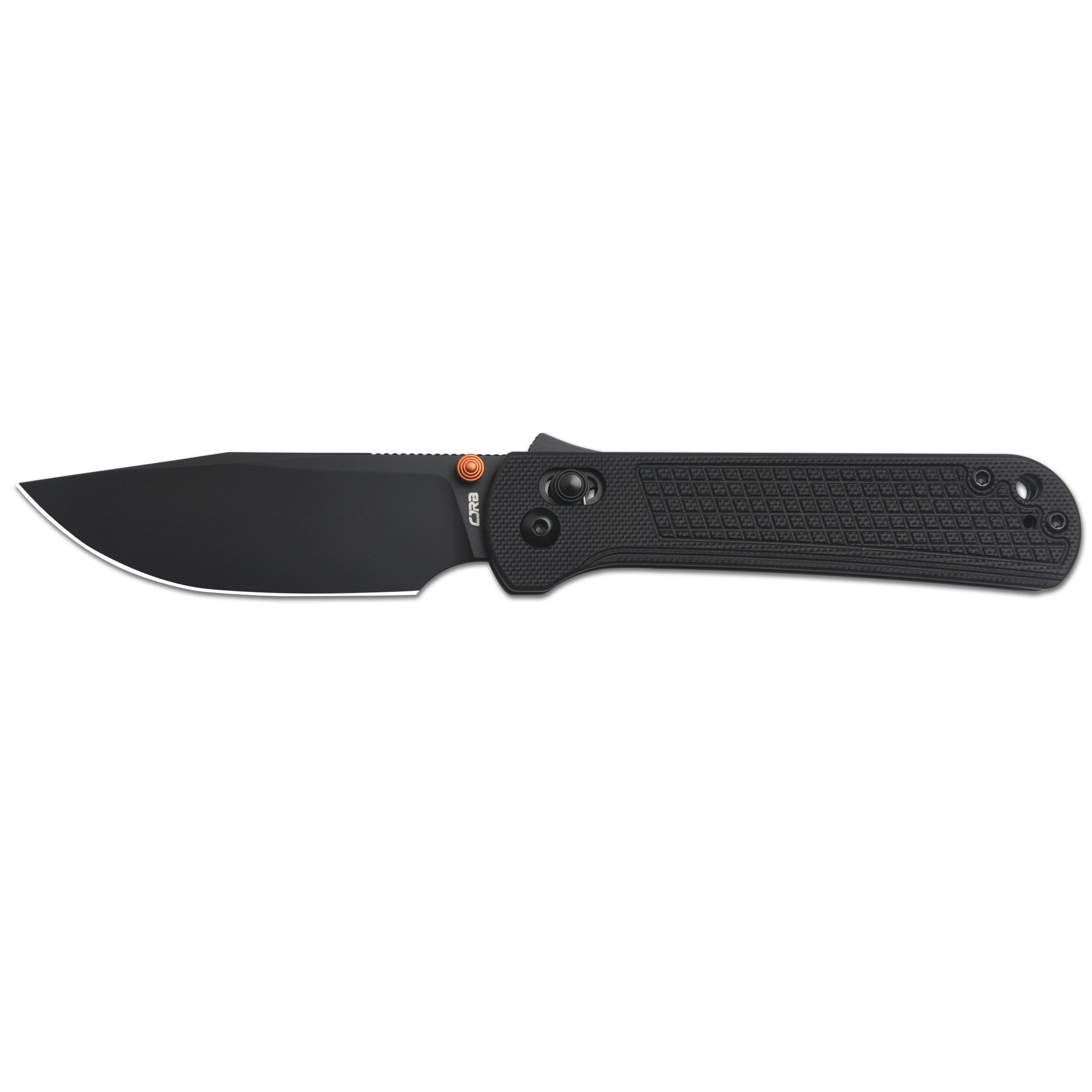 CJRB Bolt J1960 AR-RPM9 Steel Blade G10 Handle Folding Knives, Black