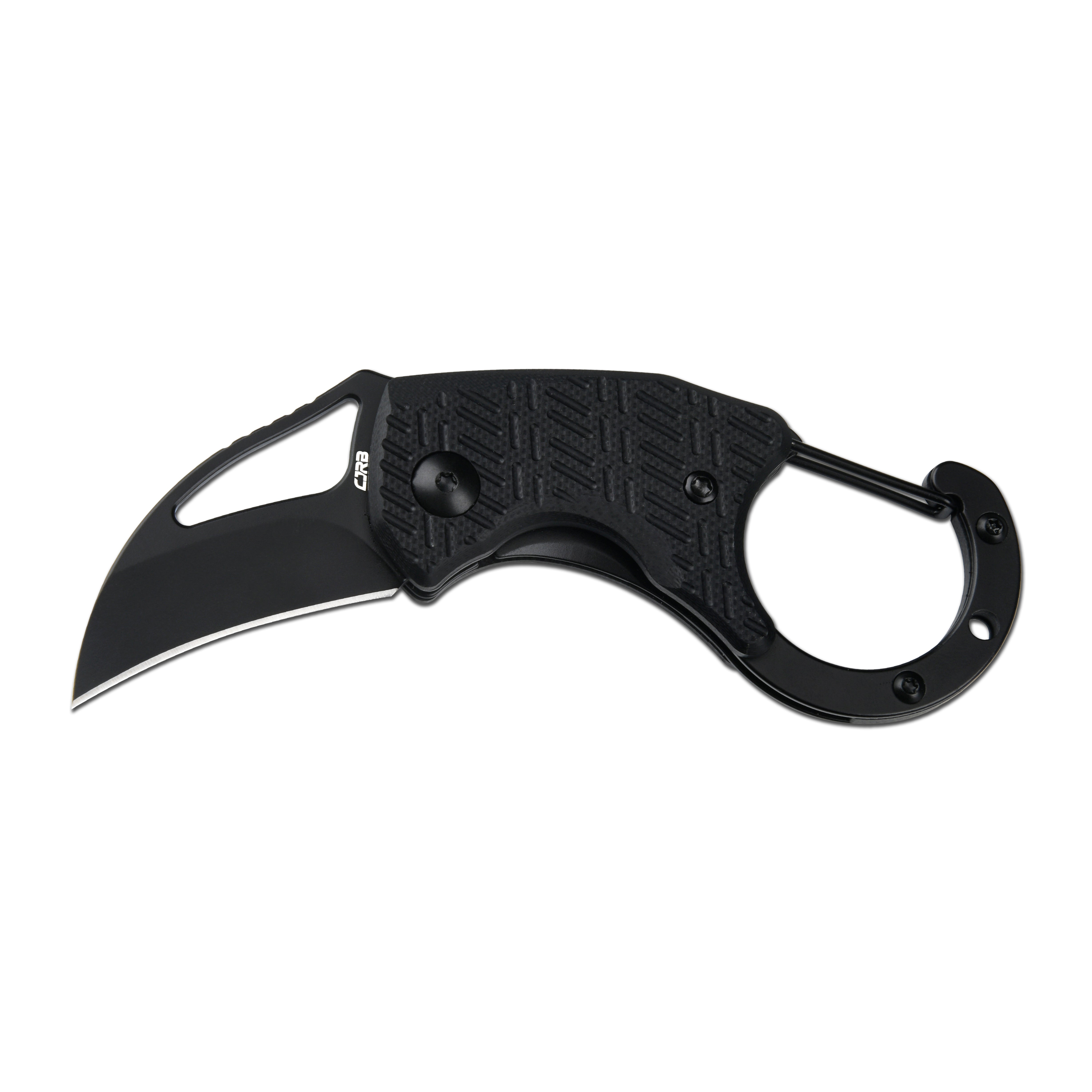 CJRB Anansi J1964 AR-RPM9 Steel Blade G10 Handle Folding Knives - Black G10 Handle/Black PVD Finish (J1964-BBK)