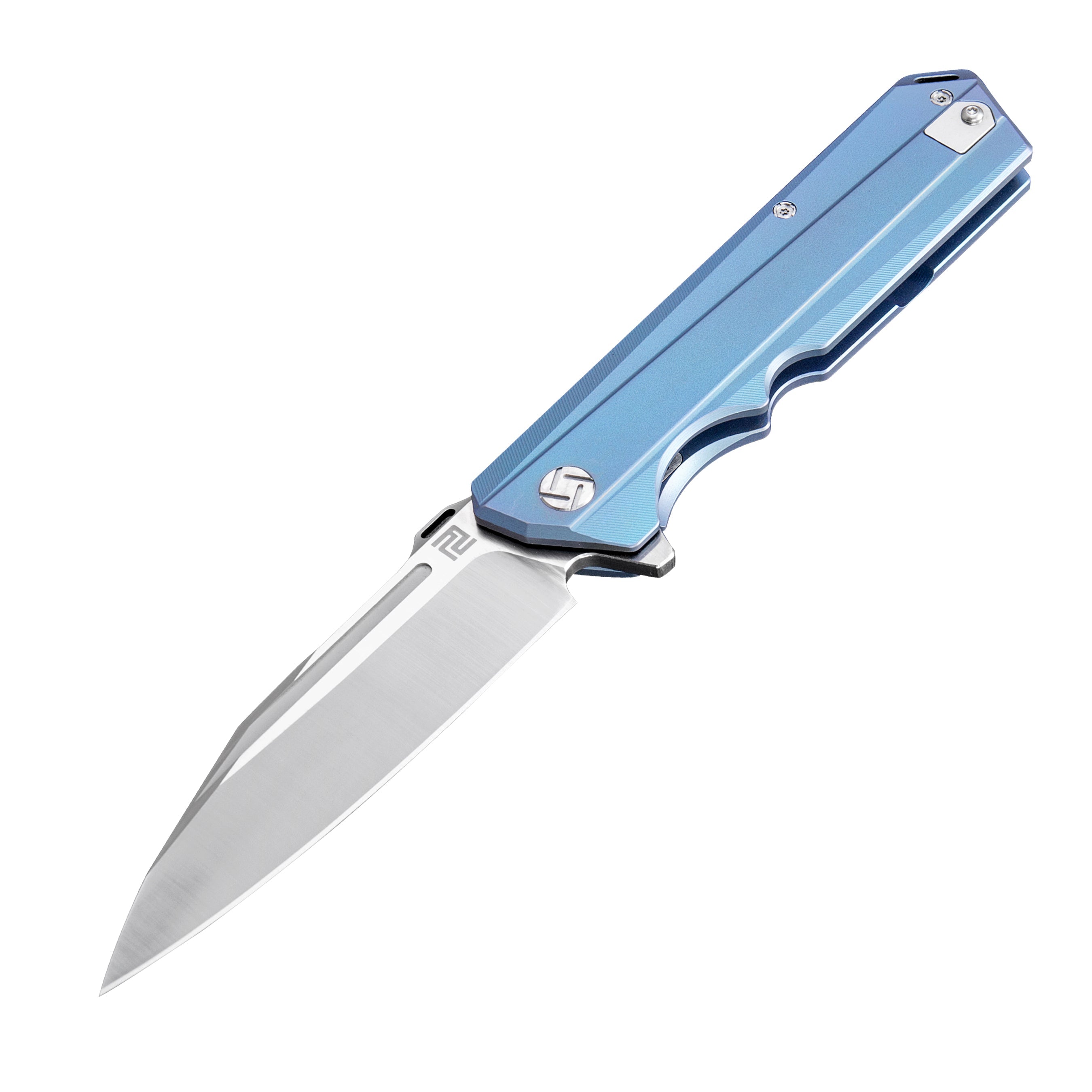 Artisan Cutlery Littoral ATZ-1703G S35VN Blade Titanium TC4 Handle Folding Knives