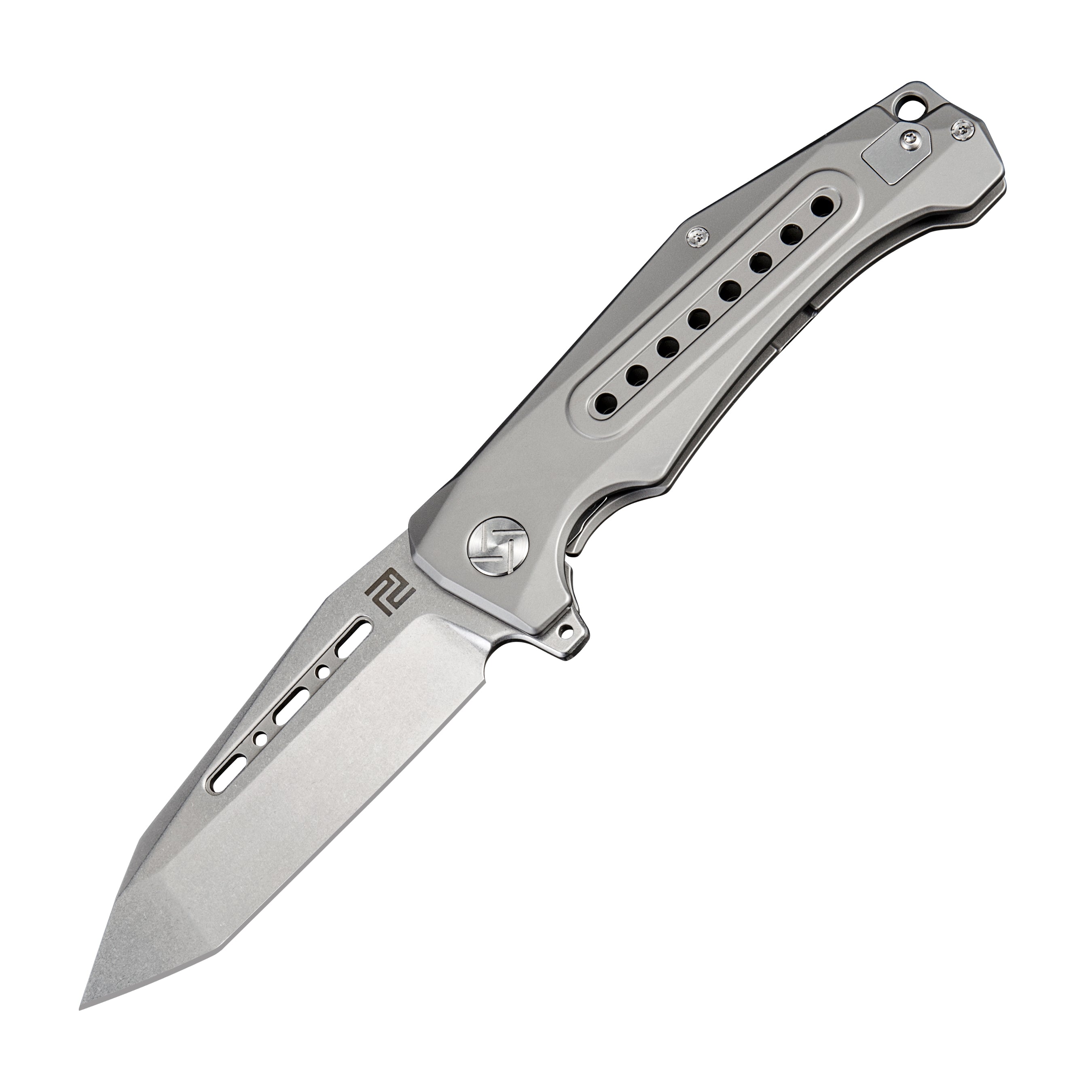 Artisan Cutlery Jungle ATZ-1705G S35VN Blade Titanium TC4 Handle Folding Knives