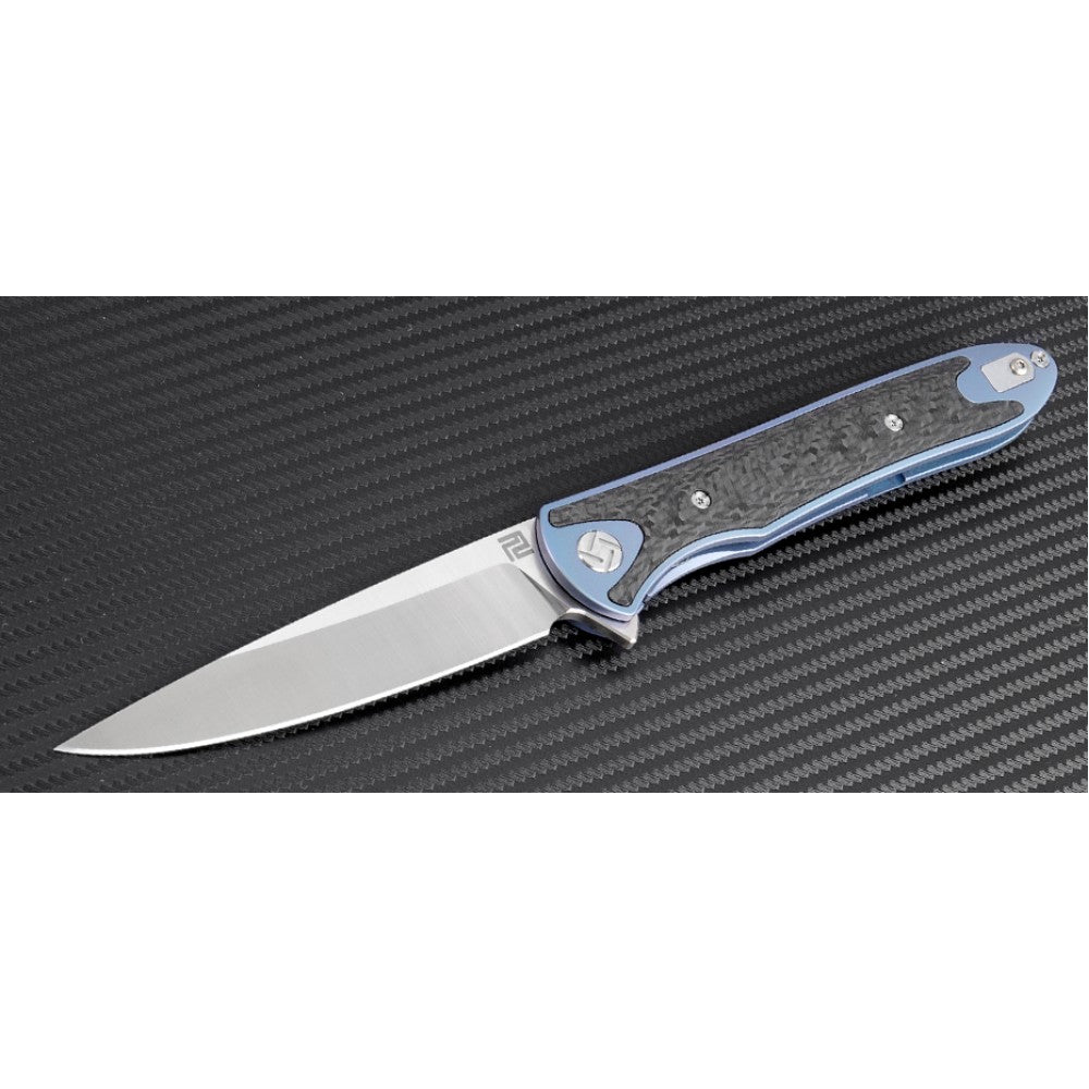 Artisan Cutlery Shark ATZ-1707G S35VN Blade Titanium Handle Folding Knives