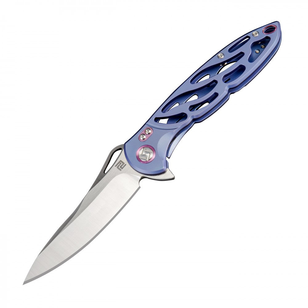 Artisan Cutlery Hoverwing ATZ-1801G S35VN Blade Titanium TC4 Handle Folding Knives