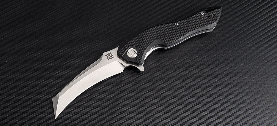 Artisan Cutlery Eagle ATZ-1816P D2 Blade G10 Handle Folding Knives