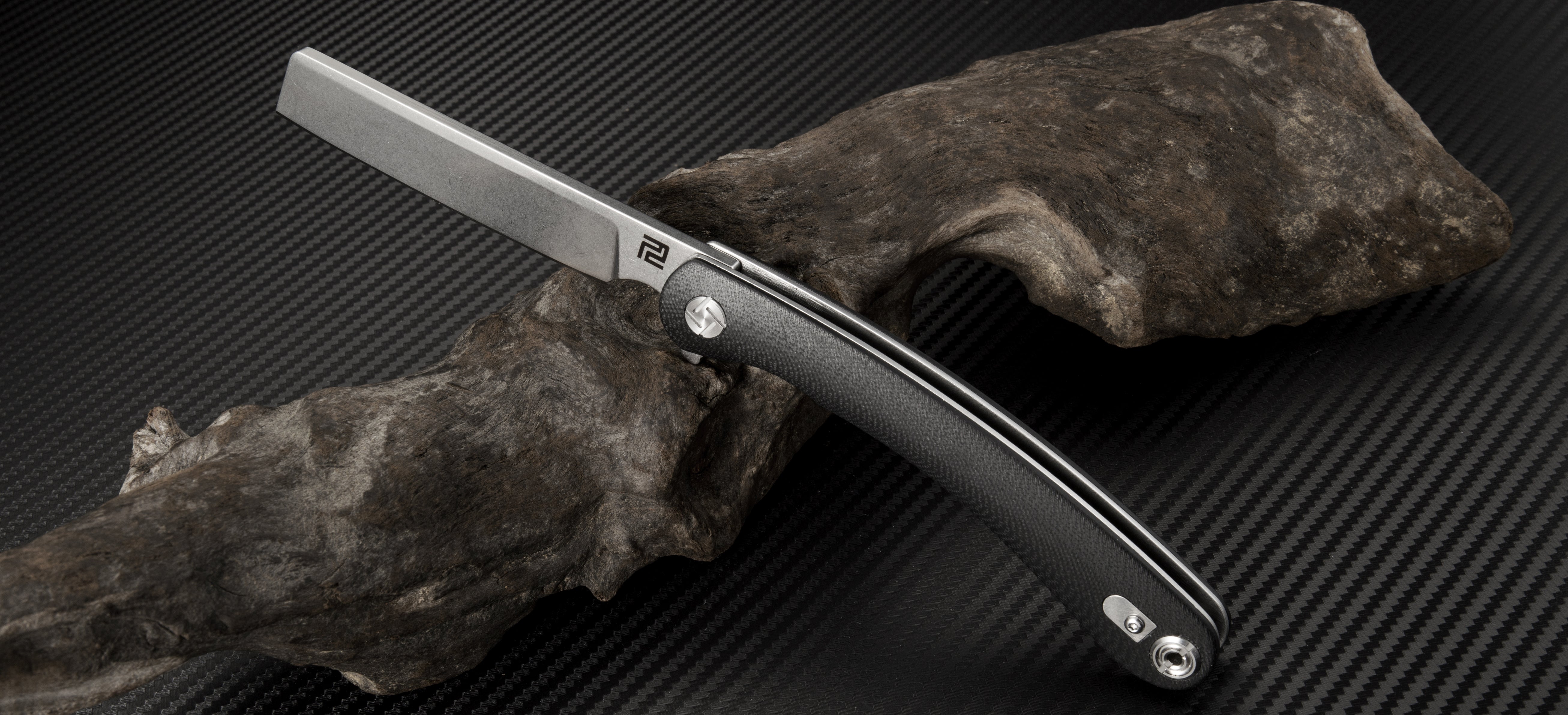 Artisan Cutlery Orthodox ATZ-1817P D2 Blade G10(Curve) Handle Folding Knives