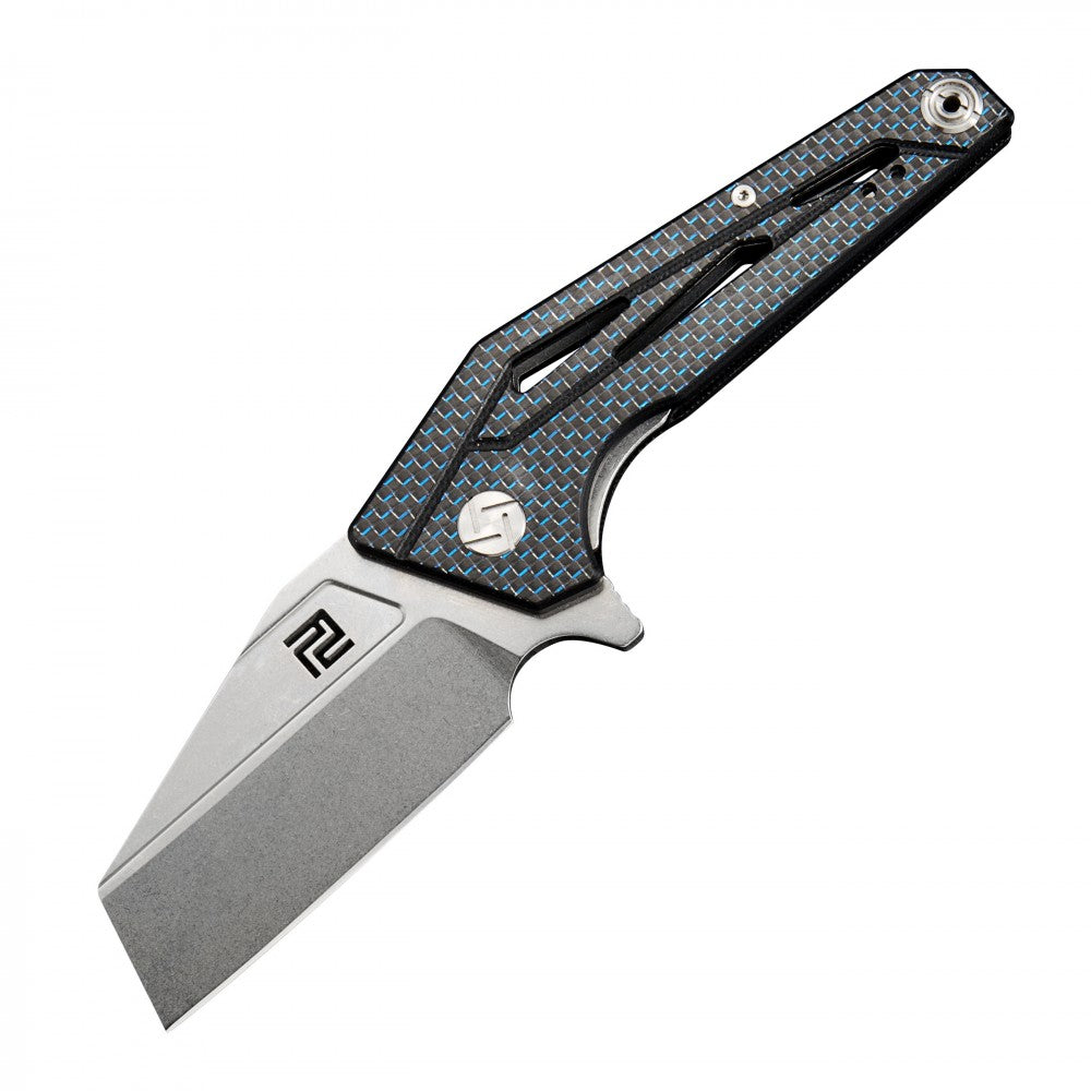 Artisan Cutlery Ravine ATZ-1819P D2 Blade Carbon Fiber Handle Folding Knives