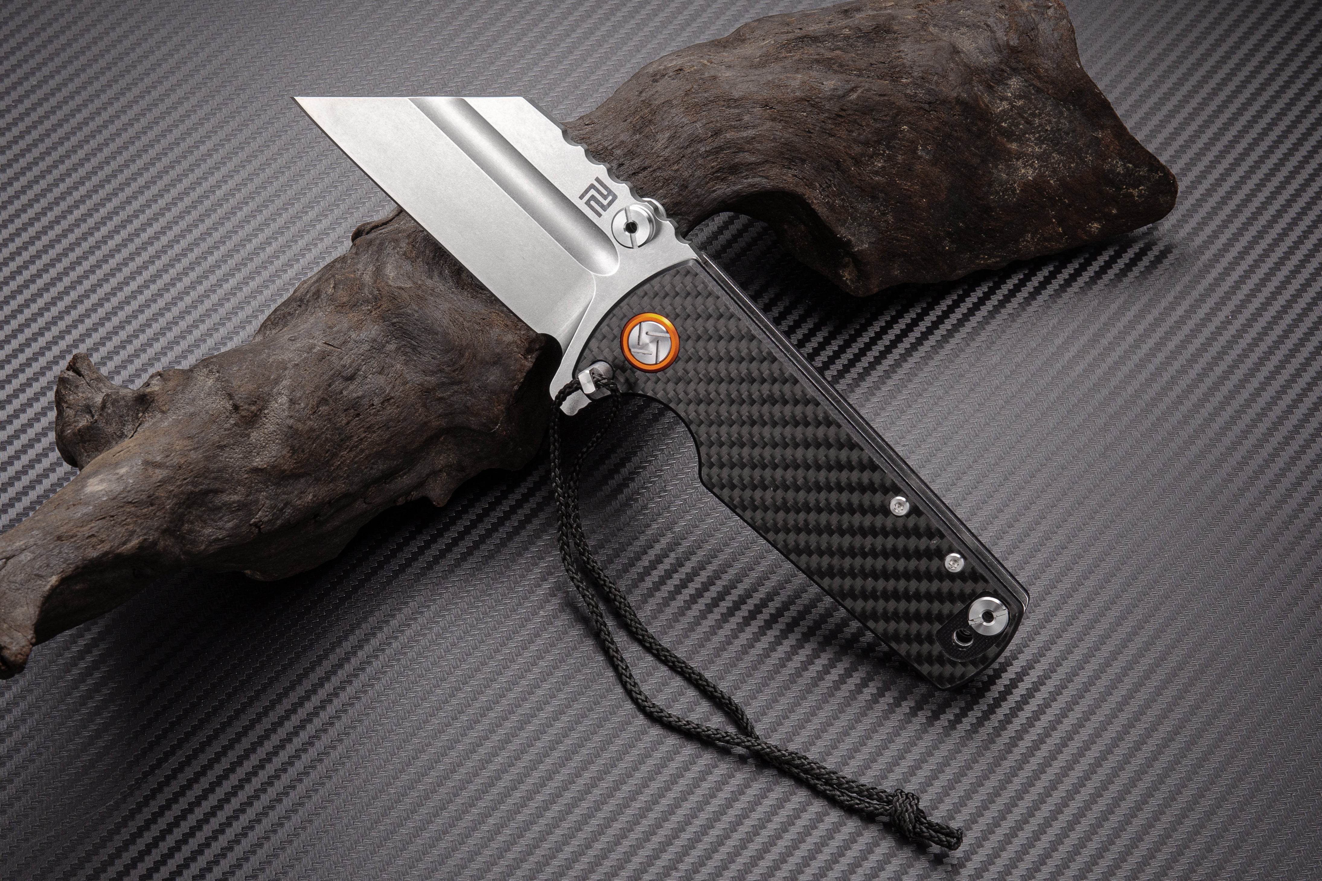 Artisan Cutlery Proponent ATZ-1820P D2 Blade Carbon Fiber Handle Folding Knives