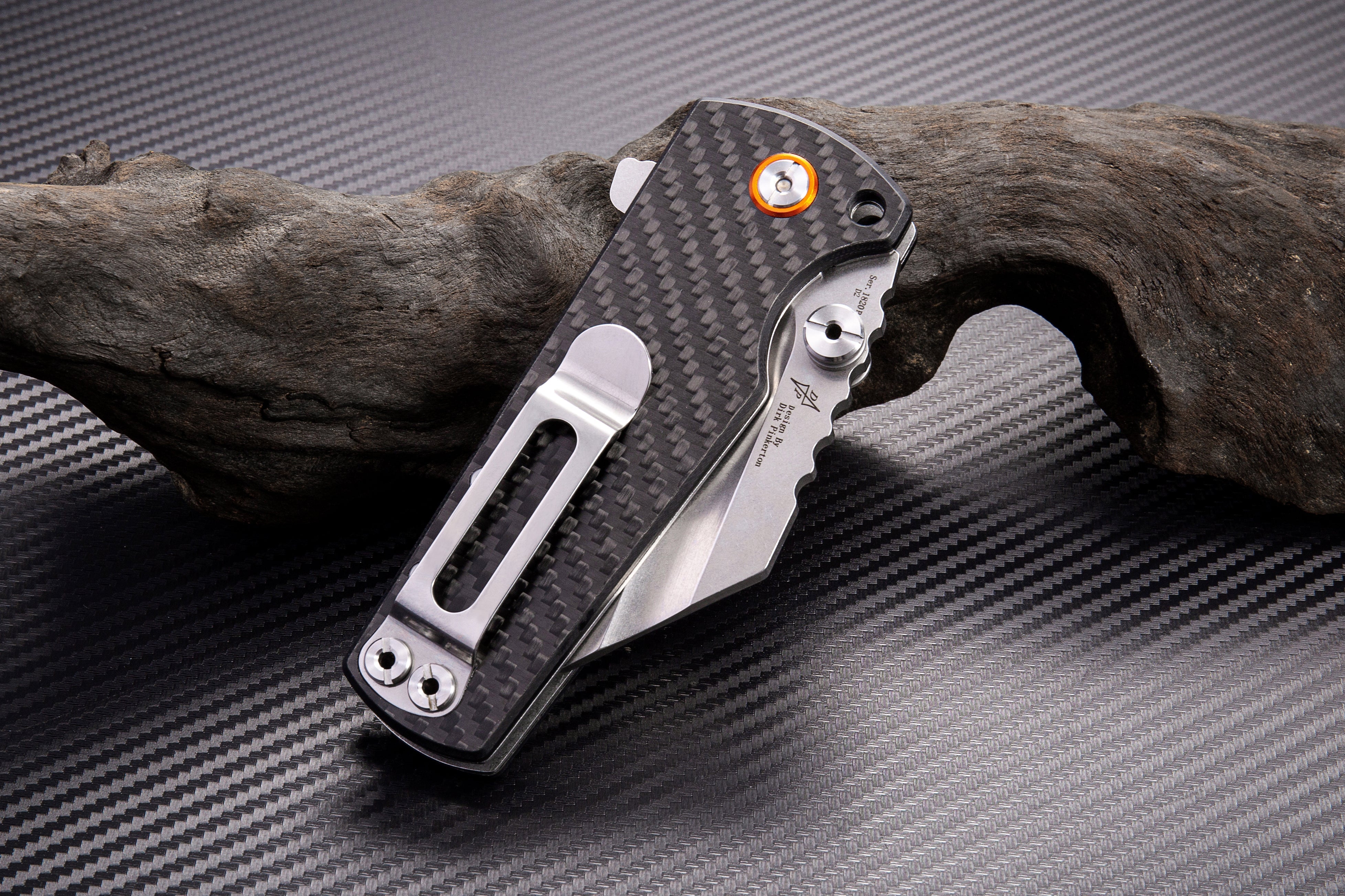 Artisan Cutlery Proponent ATZ-1820P D2 Blade Carbon Fiber Handle Folding Knives