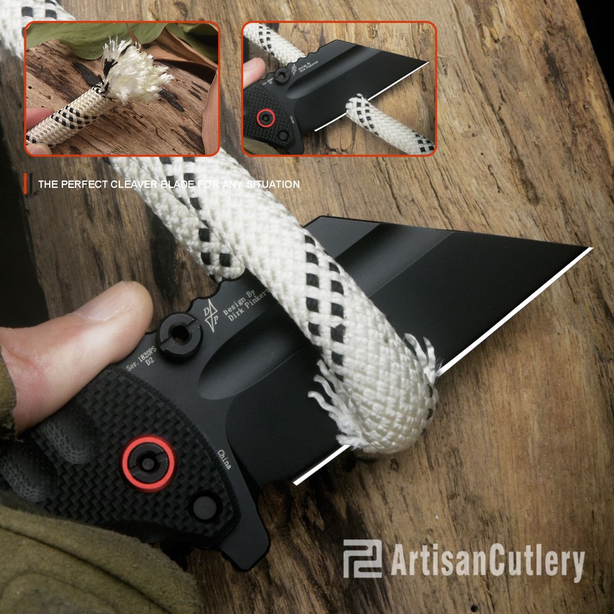 ARTISAN CUTLERY PROPONENT ATZ-1820PS(Subsize) D2 STEEL BLACK G10 HANDLE POCKET KNIFE FOLDING KNIFE