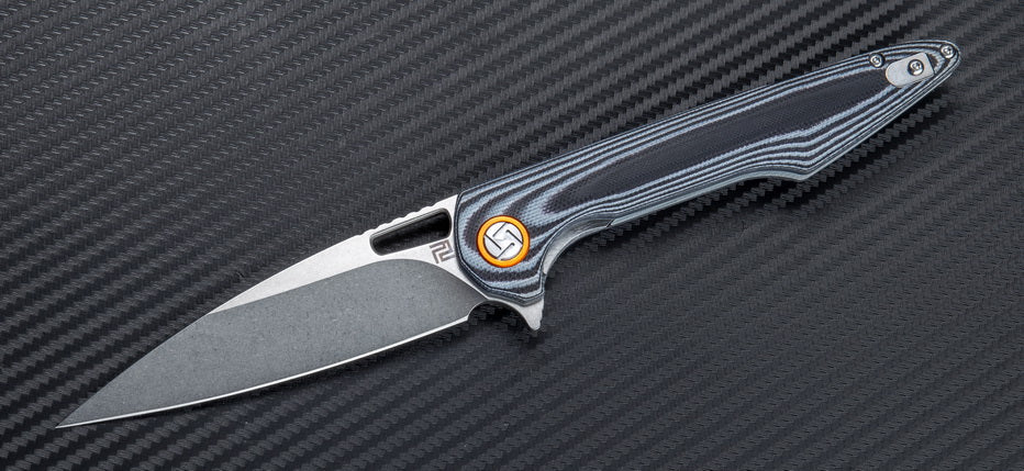 Artisan Cutlery Archaeo ATZ-1821PS D2 Blade G10 Handle Folding Knives