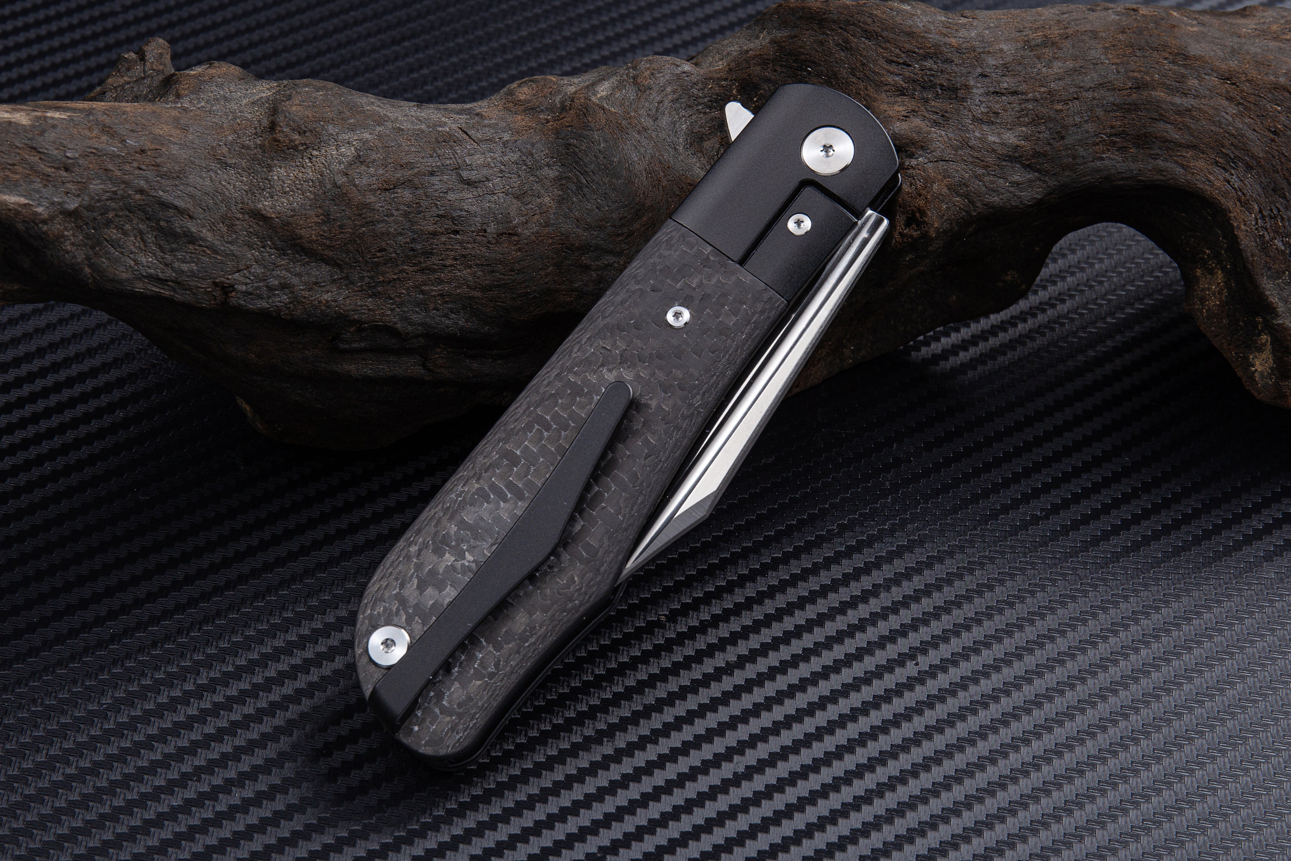 Artisan Cutlery Hyperion ATZ-1834G S35VN Blade Titanium Handle Folding Knives