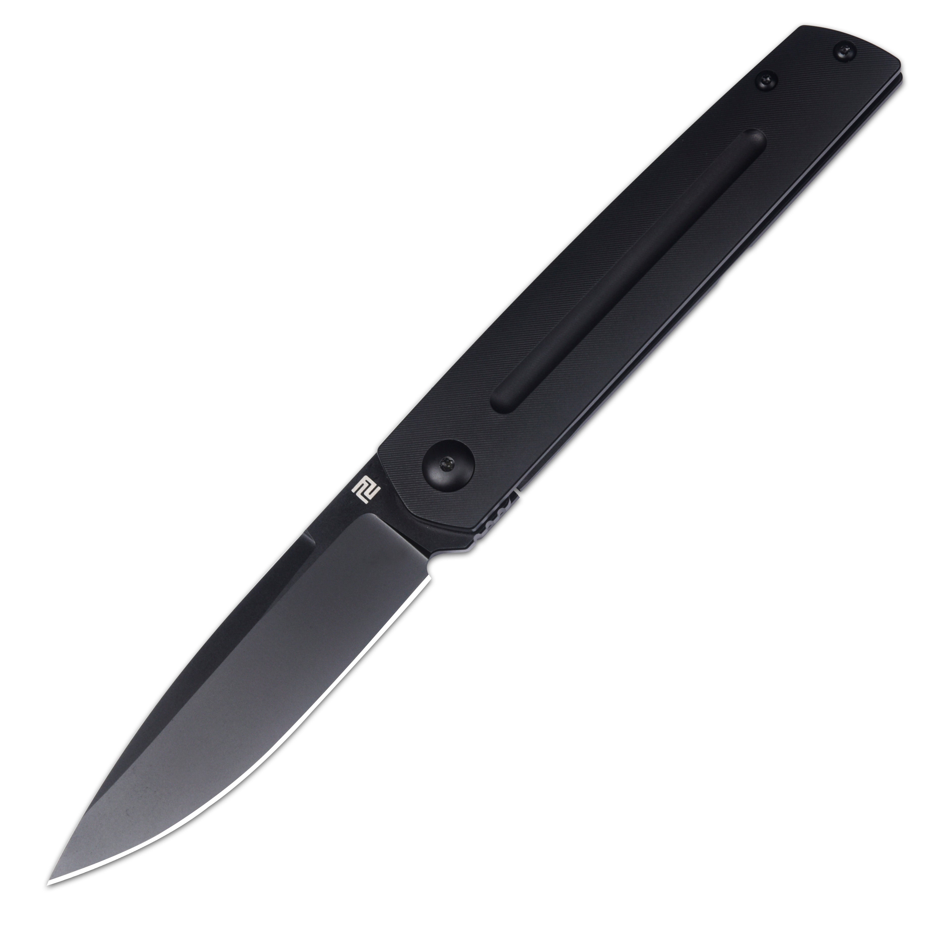 Artisan Cutlery Sirius 1849G Titanium Handle Folding Knives