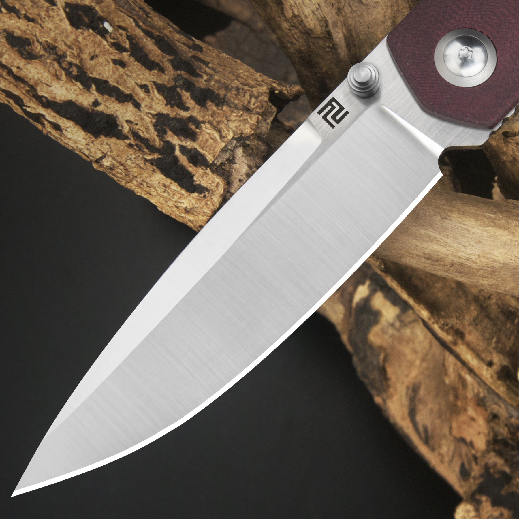 Artisan Cutlery Sirius 1849P S35VN Blade DRC Micarta Handle Folding Knives