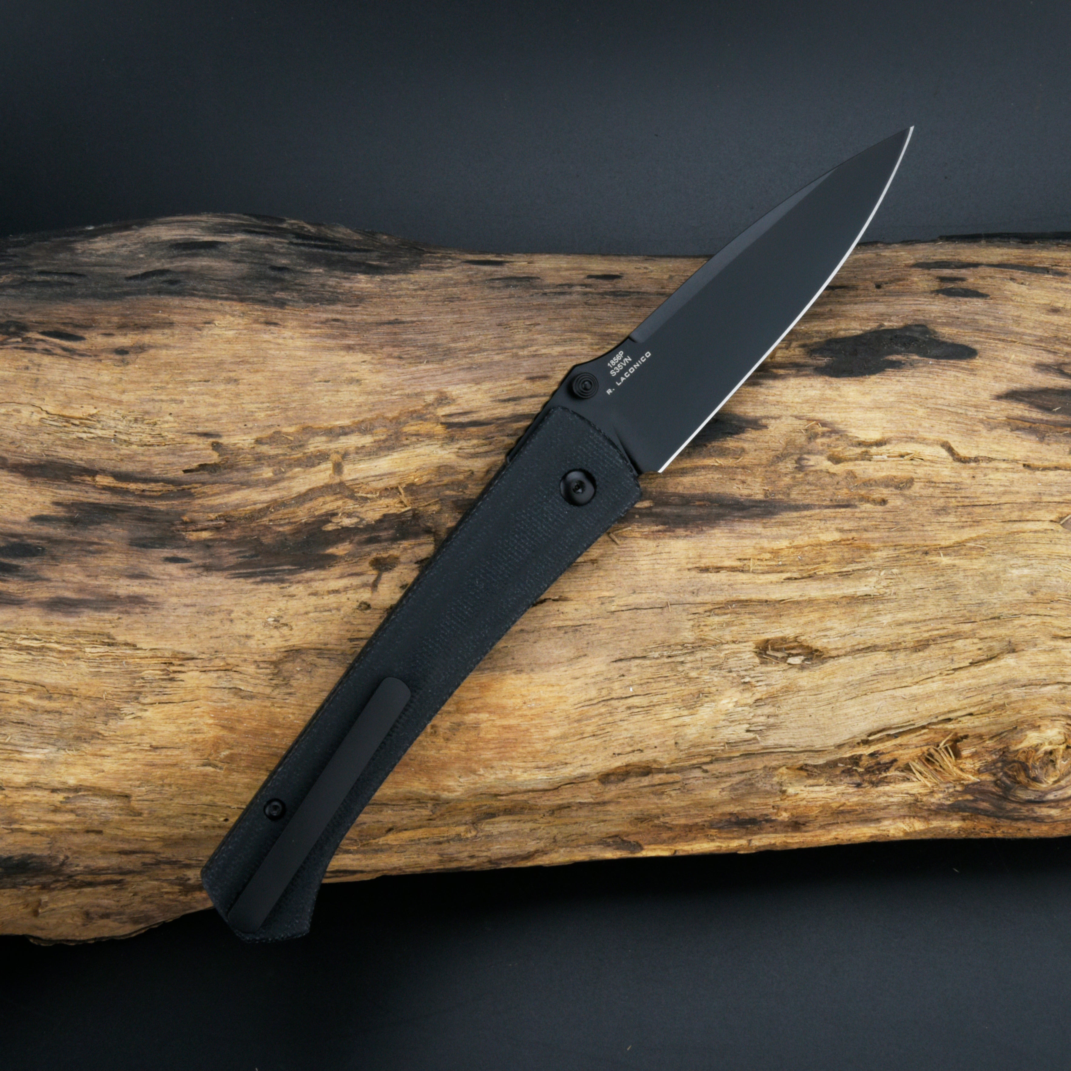 Artisan Cutlery Andromeda 1856P S35VN Blade Micarta Handle Folding Knife