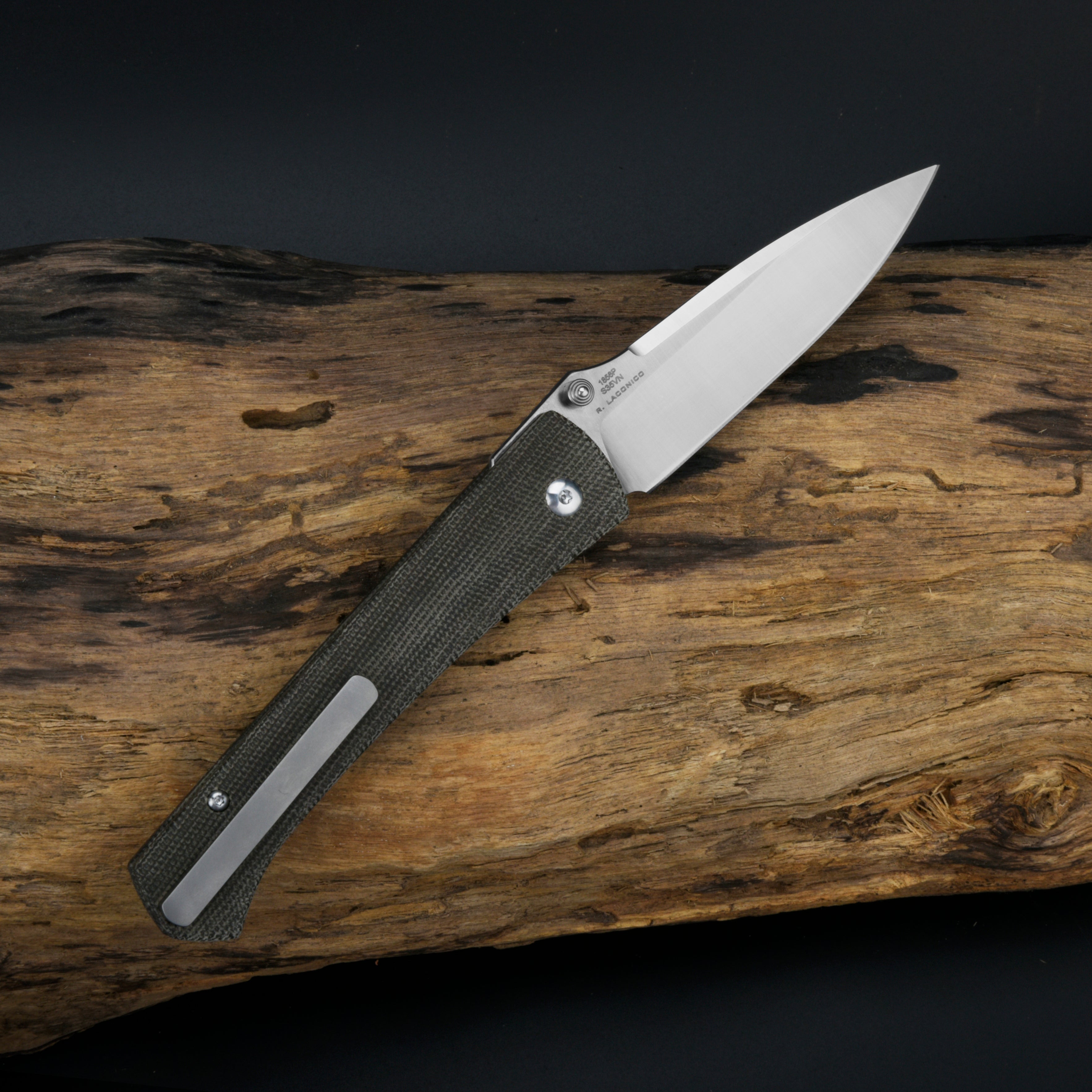 Artisan Cutlery Andromeda 1856P S35VN Blade Micarta Handle Folding Knife
