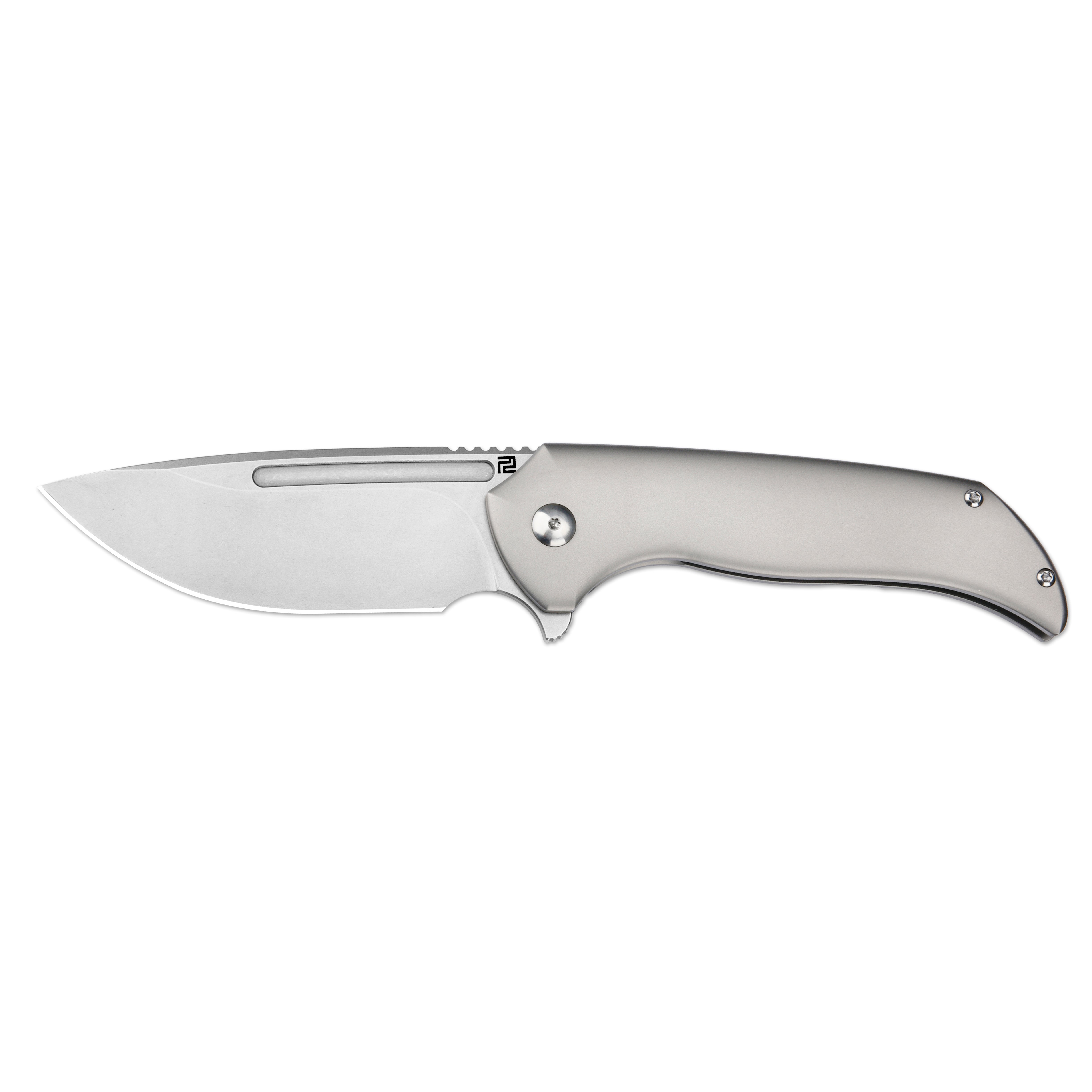 ArtisanCutlery Trux ATZ-1861G S35VN Blade Titanium Handle Folding Knives