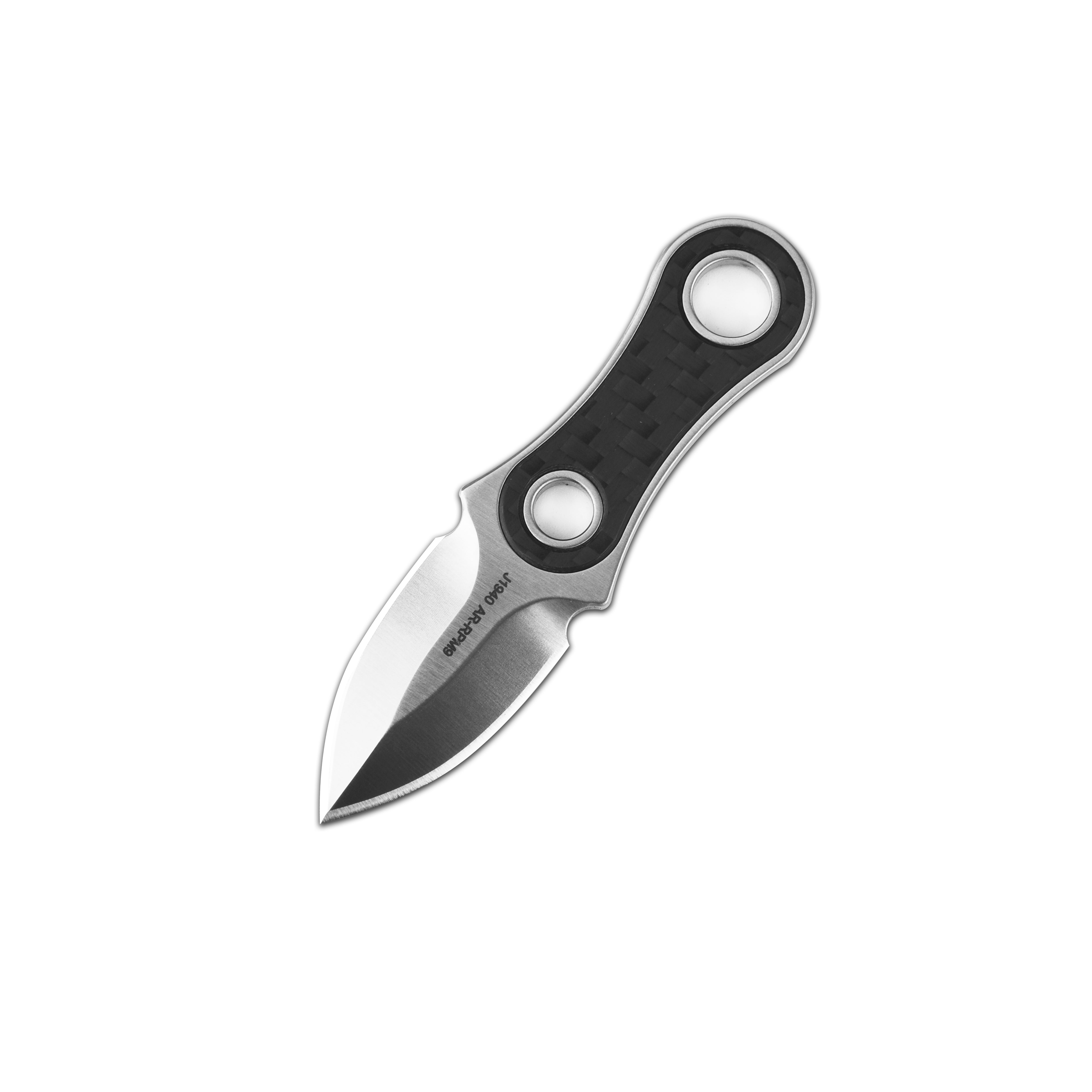 CJRB Knap J1940 AR-RPM9 Steel Blade G10/Carbon fiber Handle Fixed Blade Knives