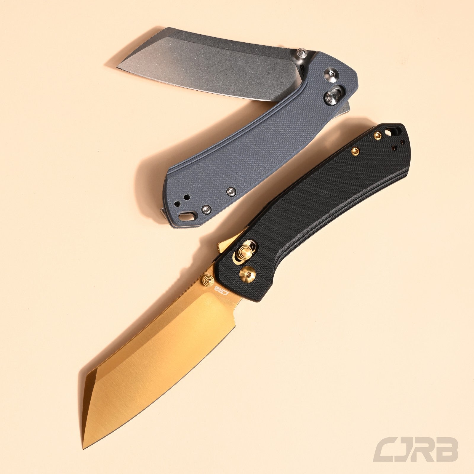 CJRB Ranger J1969 AR-RPM9 Steel Blade G10 Handle Folding Knives (Prototype)
