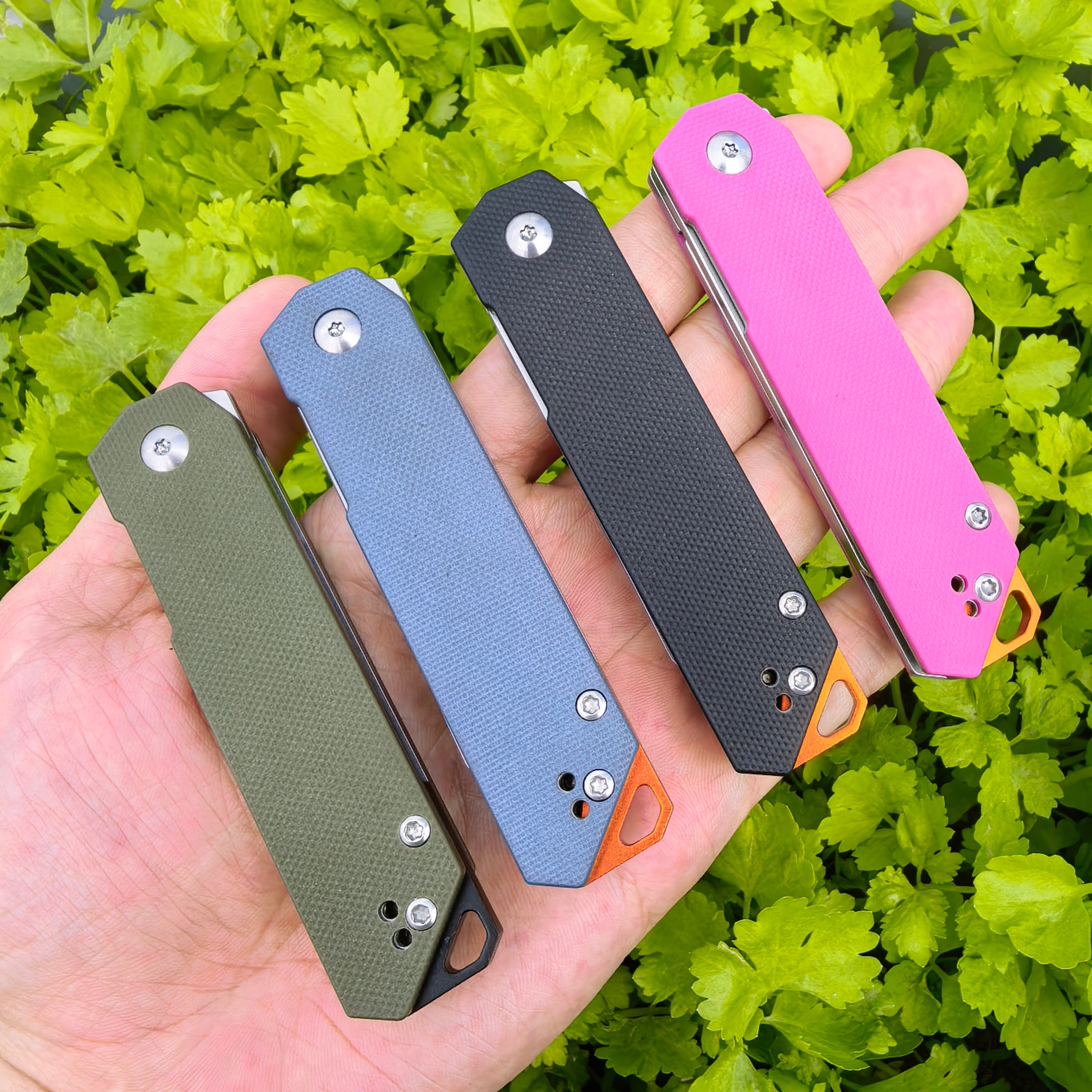 CJRB Prototype Prep J1973 AR-RPM9 Steel Blade G10 Handle Folding Knives