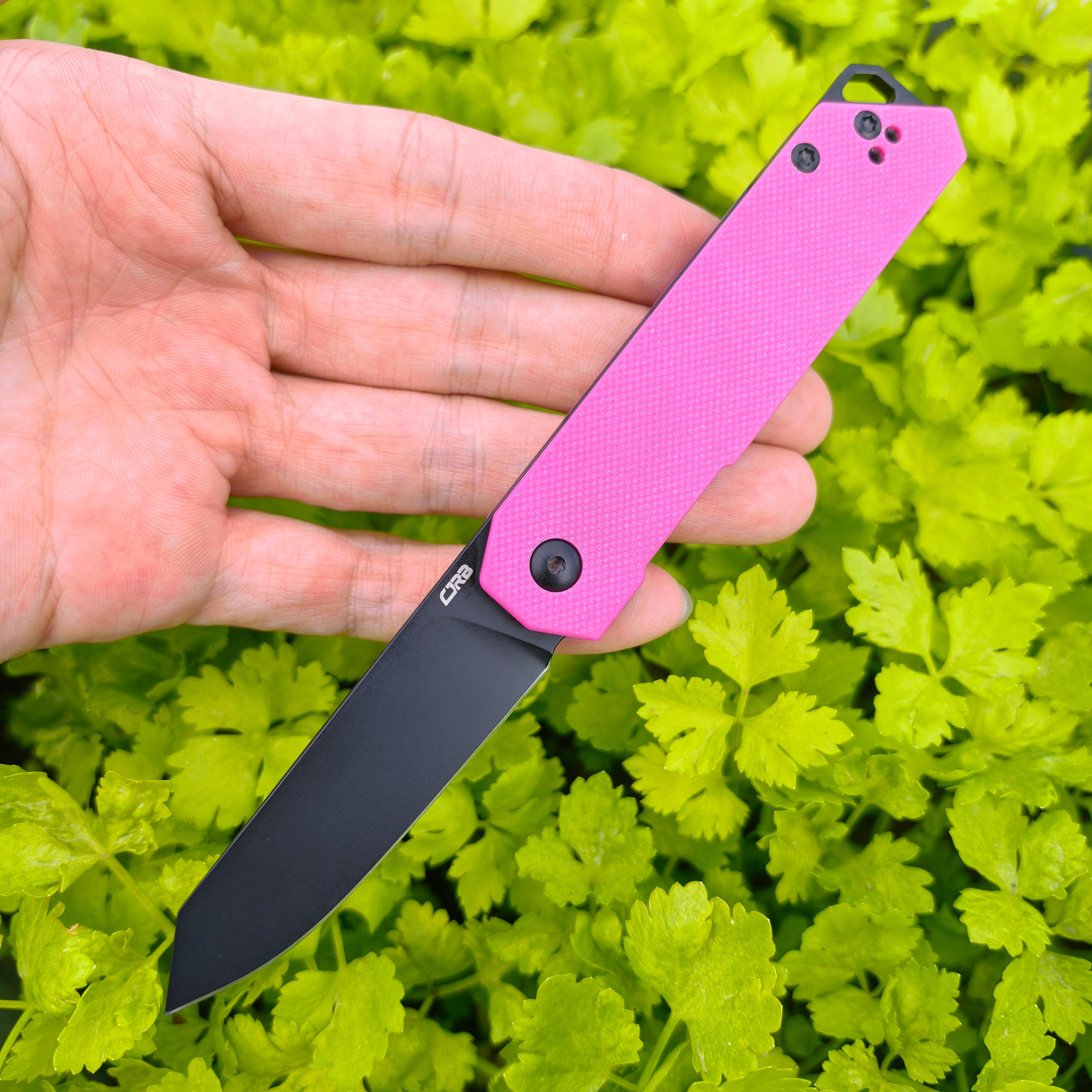 CJRB Prototype Prep J1973 AR-RPM9 Steel Blade G10 Handle Folding Knives