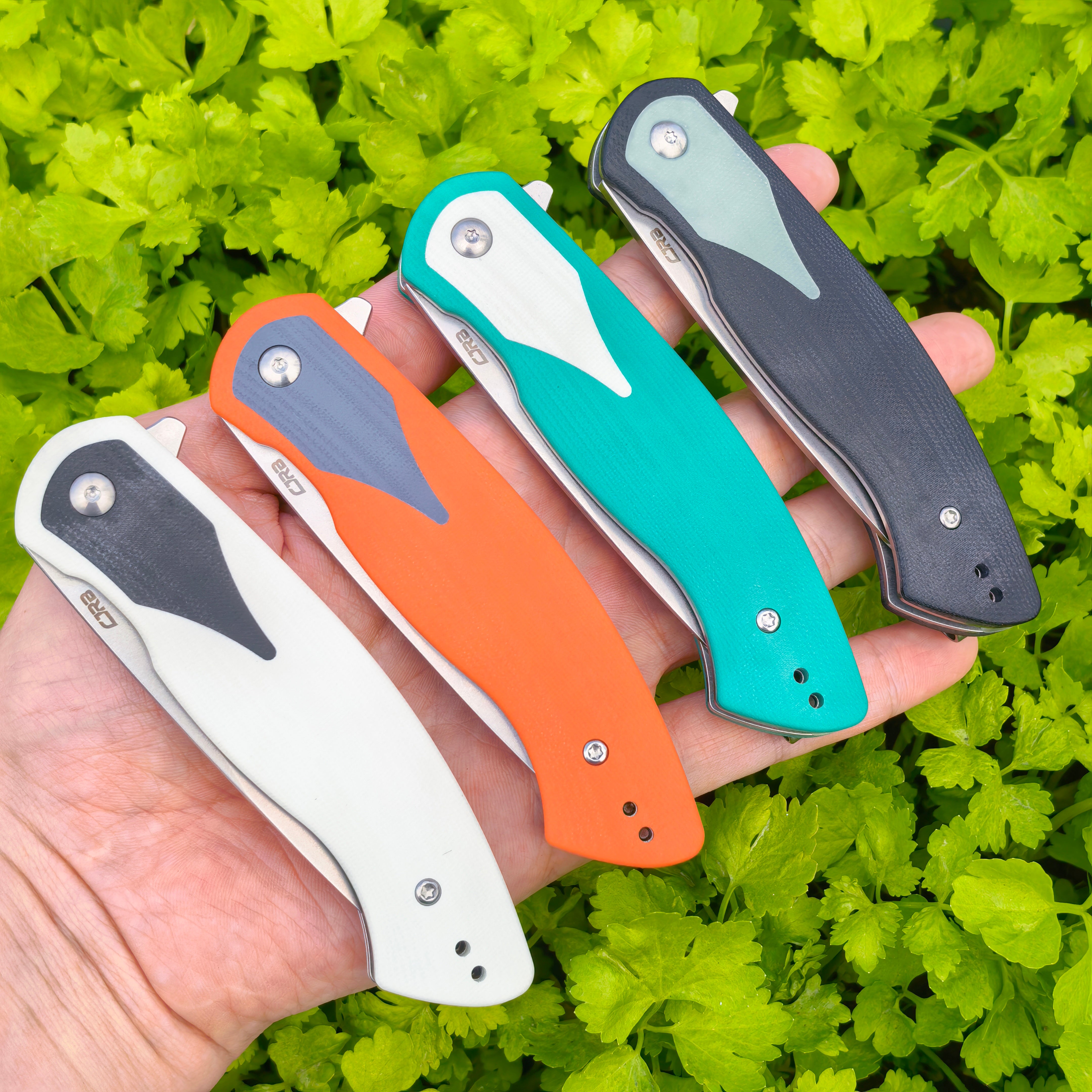 CJRB Prototype Rodayo J1972 AR-RPM9 Steel Blade G10 Handle Folding Knives