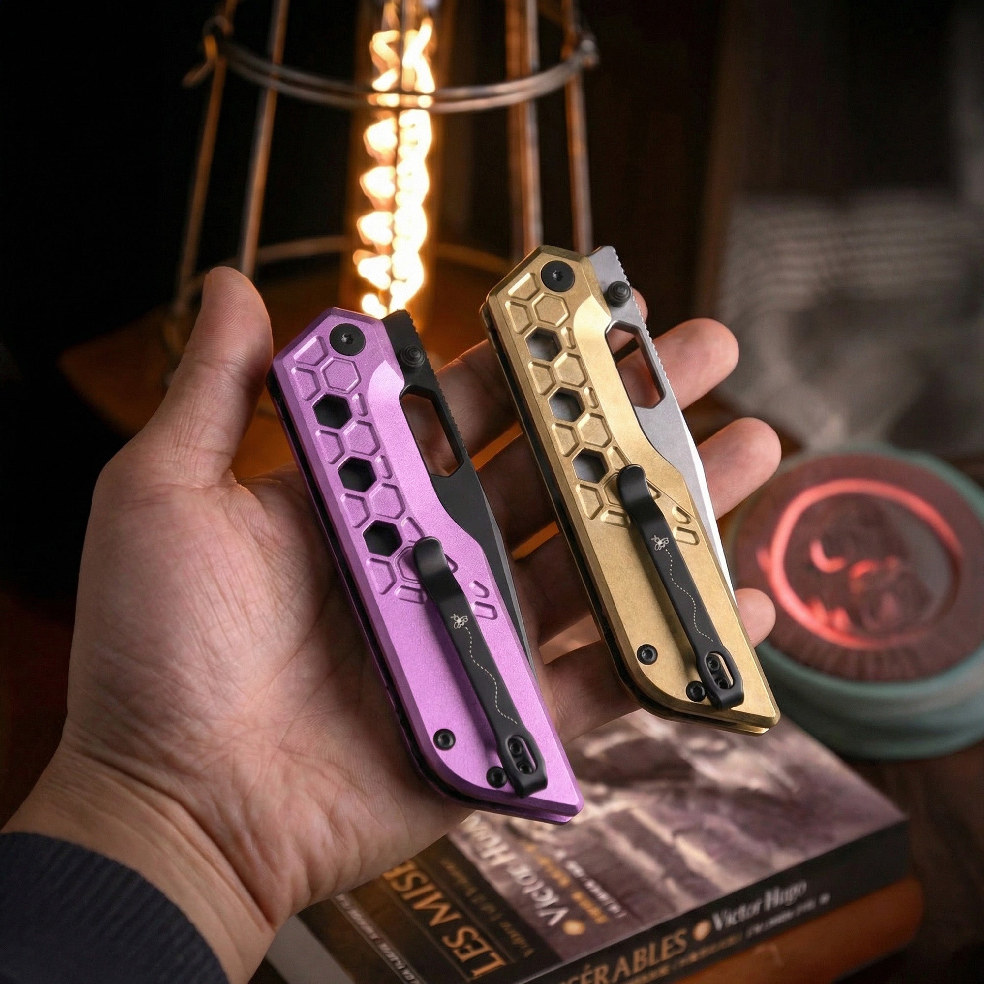 Artisan Cutlery Beest ATZ-1878P AR-RPM9 Blade Aluminum Handle Folding Knives