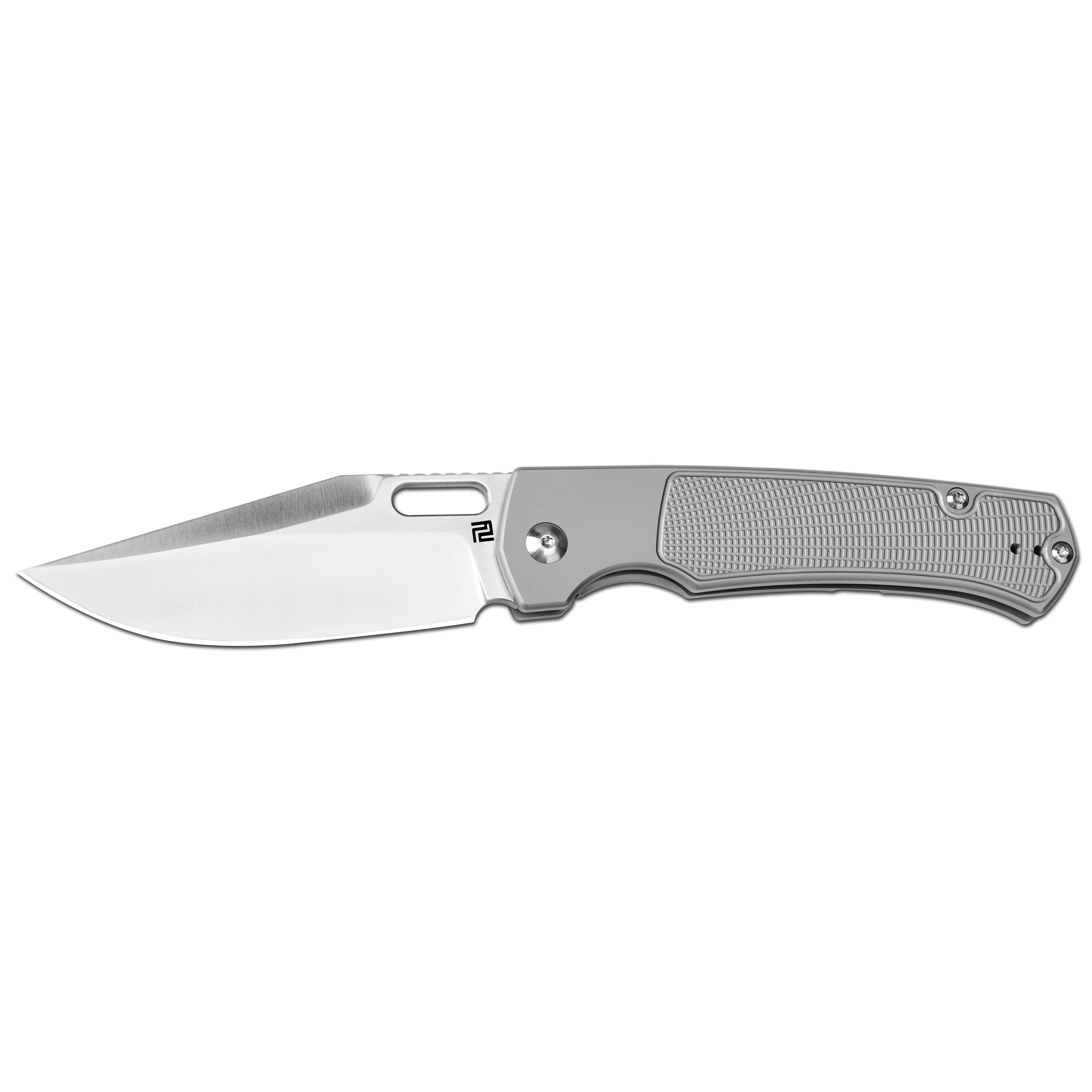 Artisan Cutlery Revel 1867T-AR AR-RPM9 Blade Titanium Handle Folding Knives