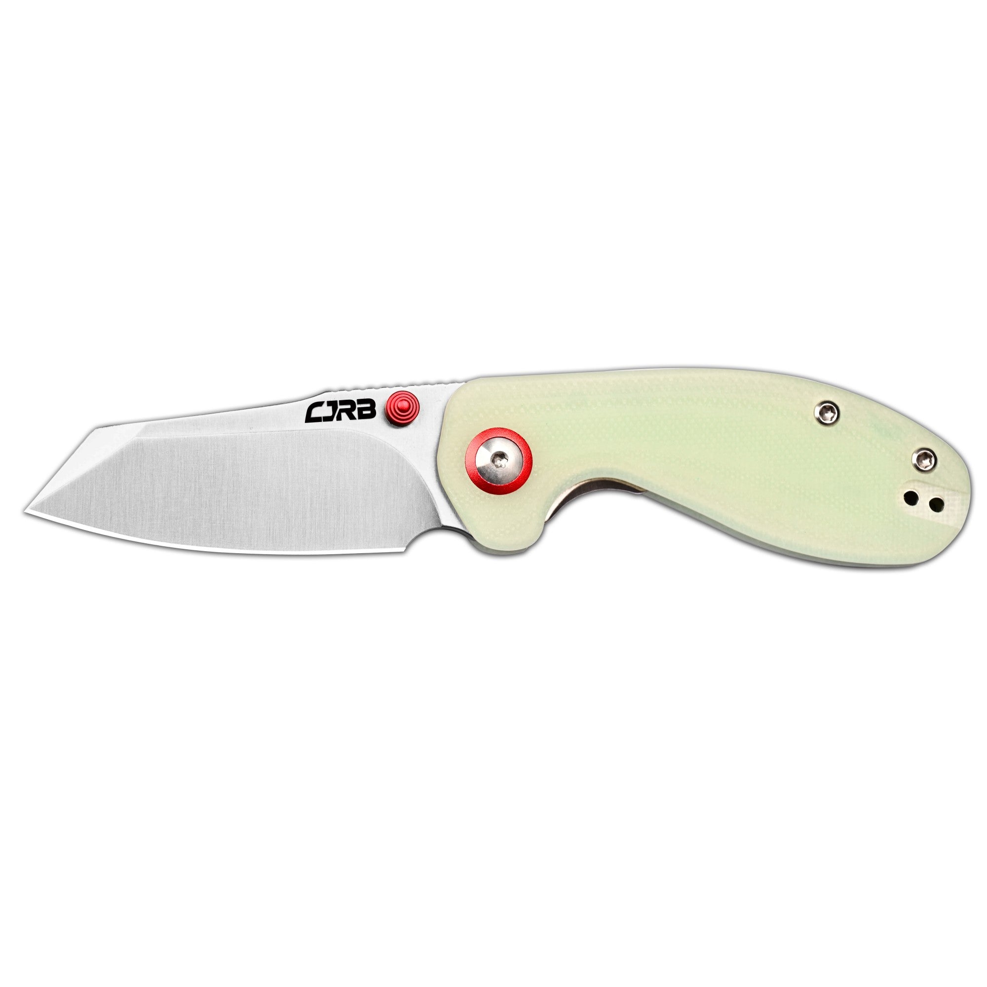 CJRB Maileah Front Flipper & Liner Lock G10(Glow In the Dark) Handle (2.39'' Sand Polish AR-RPM9 Blade) J1918-GD