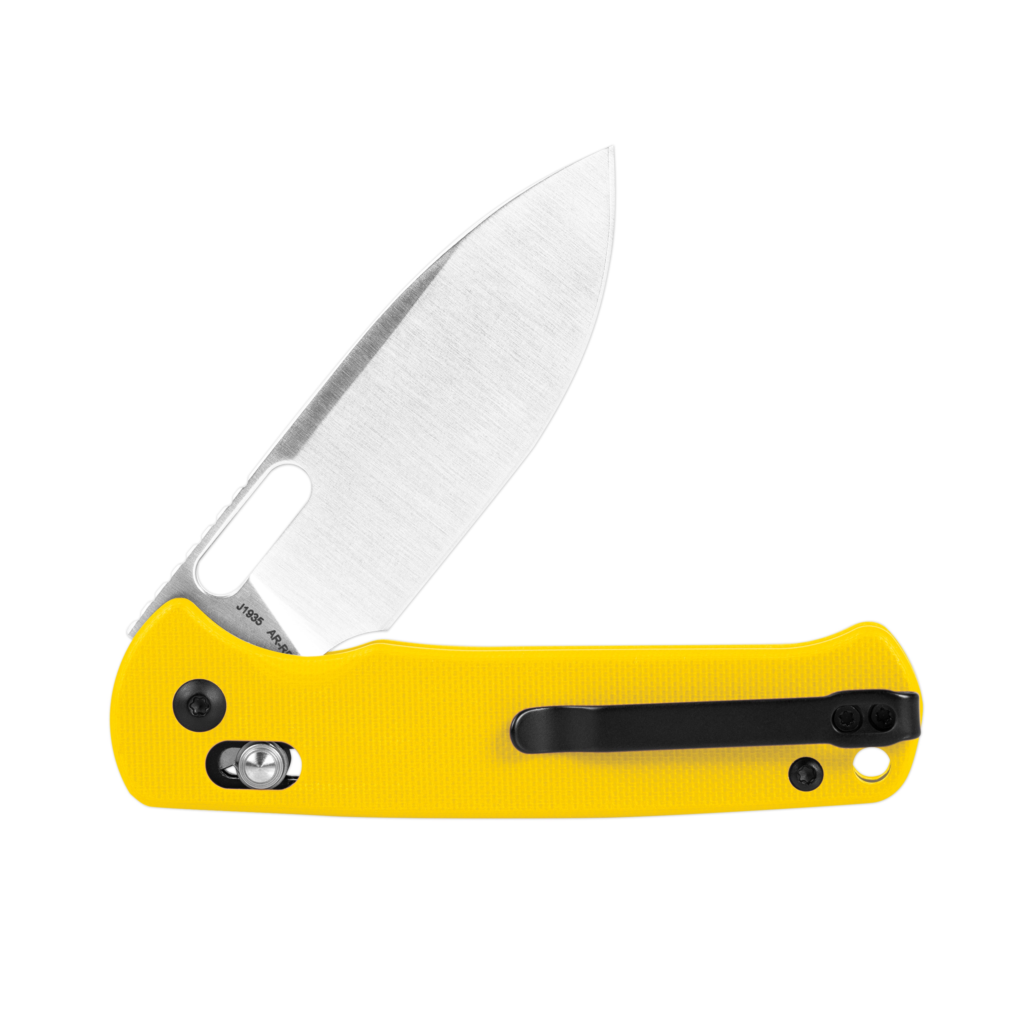 CJRB Hectare J1935 AR-RPM9 Steel Blade G10 Handle Folding Knives