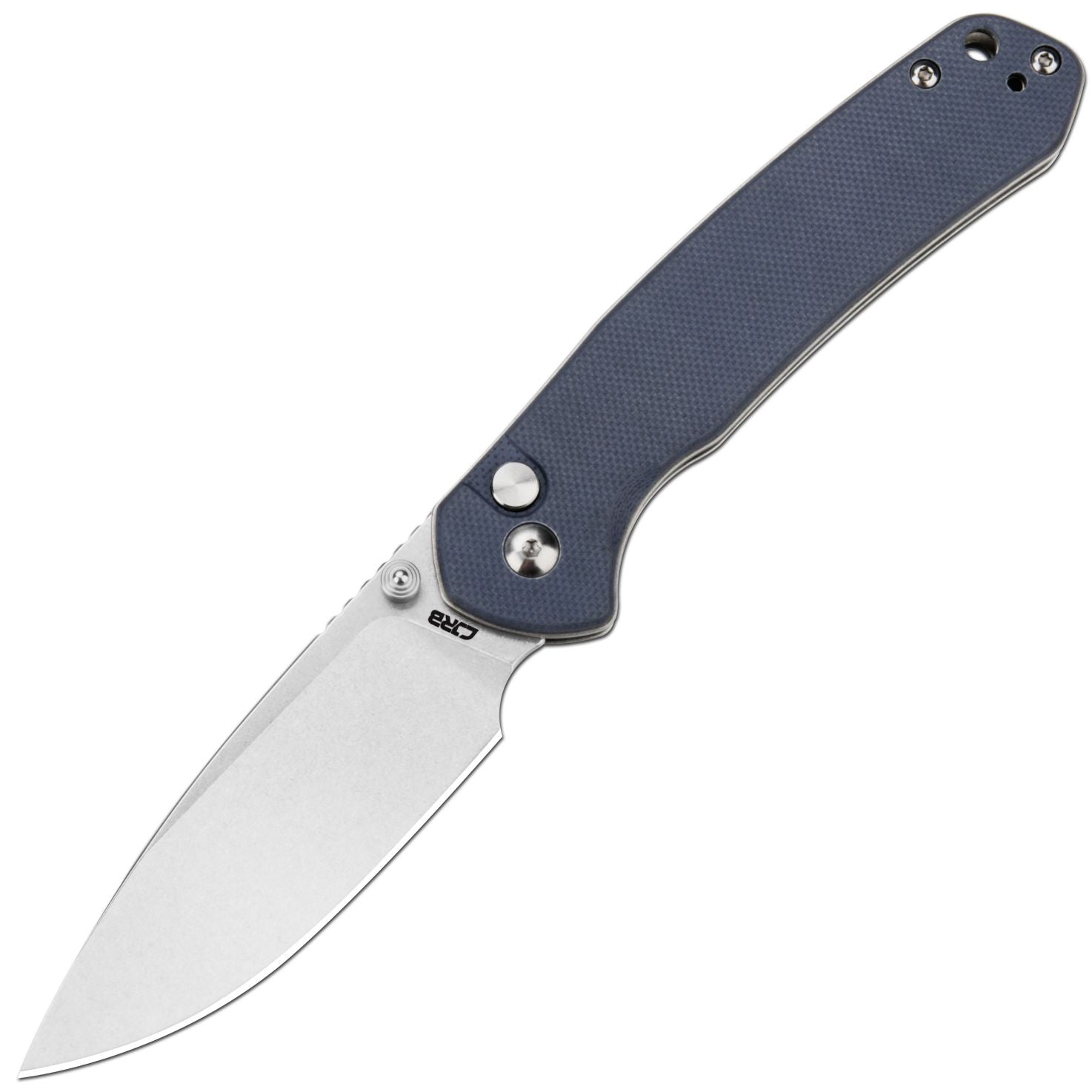 CJRB Pyrite J1925 AR-RPM9 Steel Stone Wash Blade G10 Handle Folding Knives - Gray (J1925-GY)