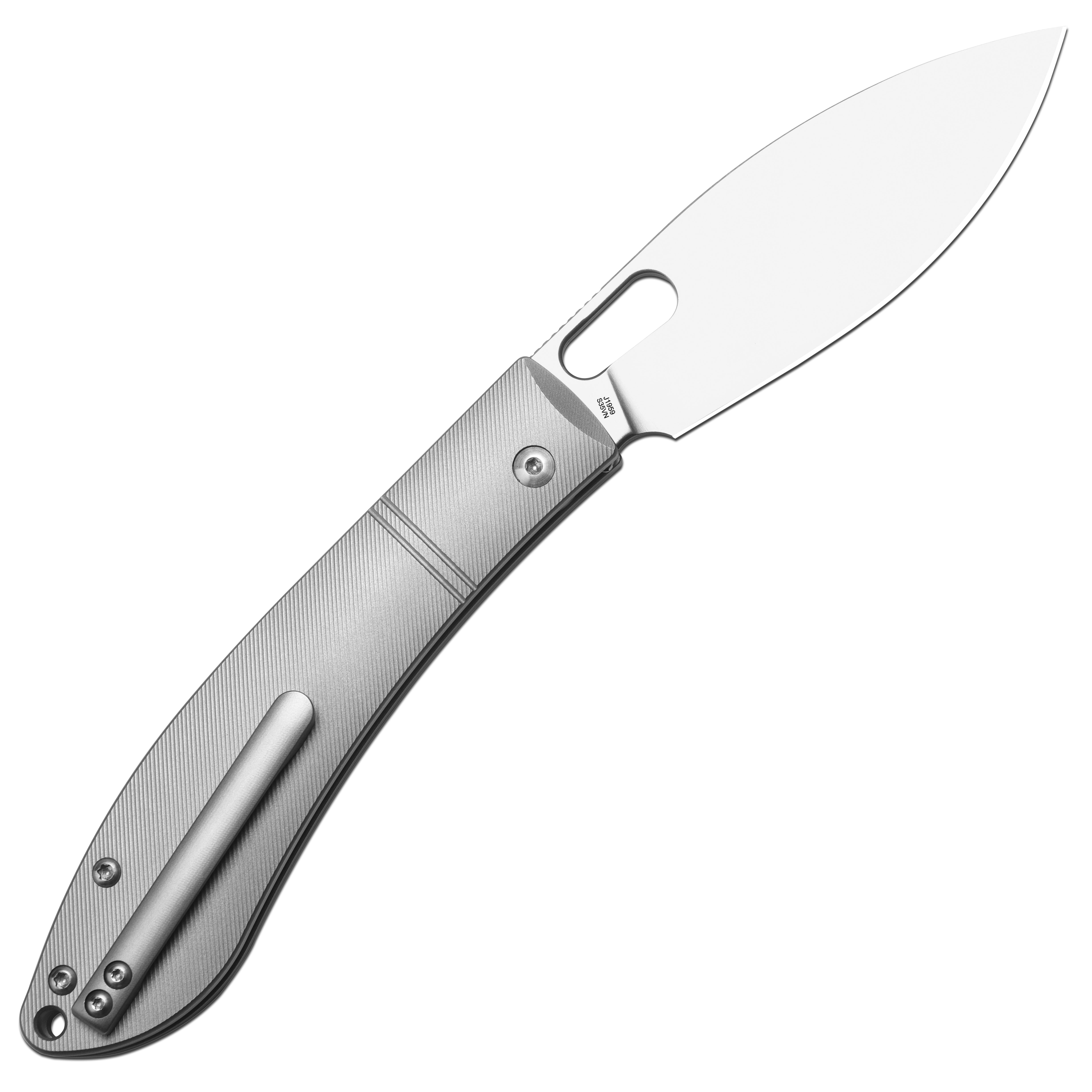 CJRB Sasaya J1959 S35VN Steel Titanium Handle Folding Knives