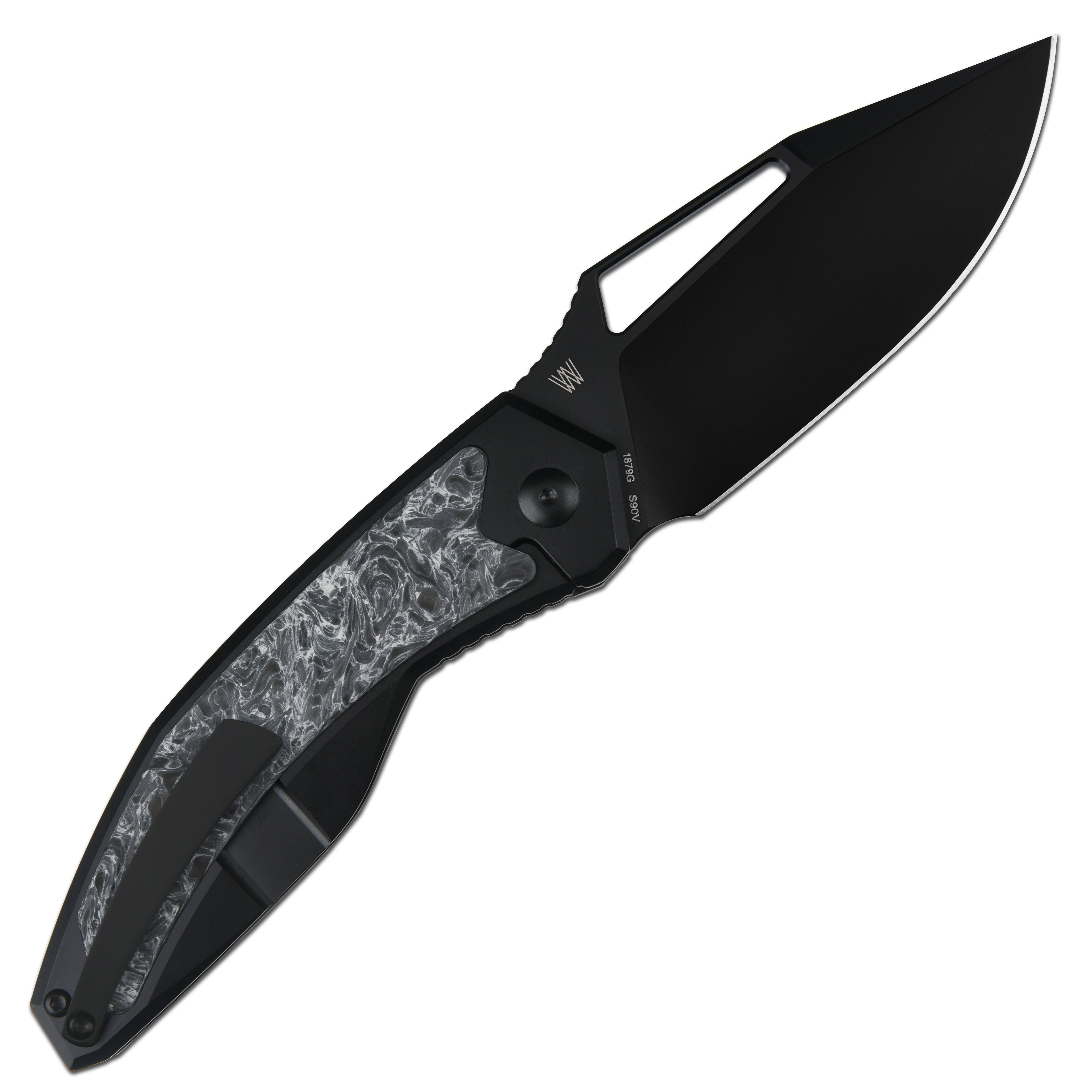 Artisan Cutlery Fragarach ATZ-1879G S90V Blade Titanium Handle Folding Knives