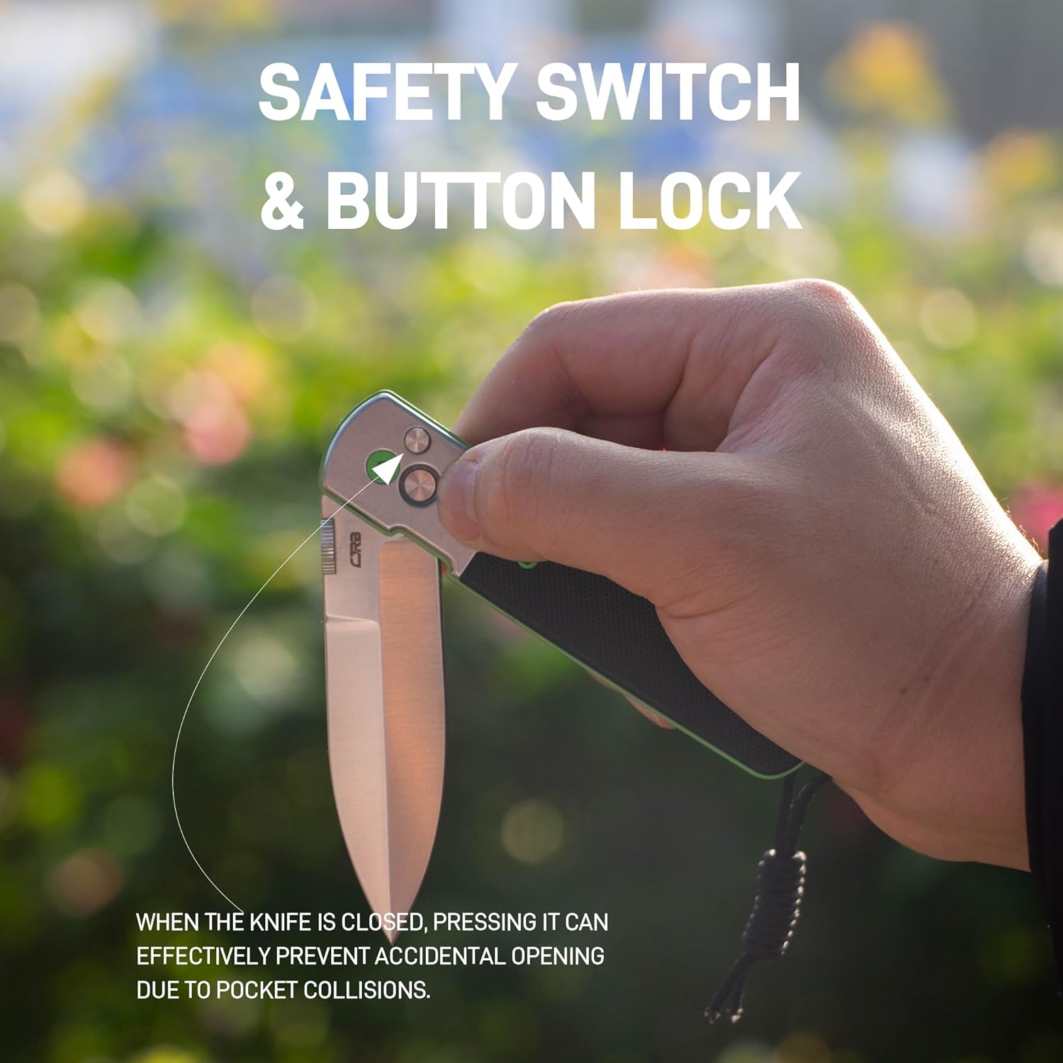 CJRB Locust J1951 AR-RPM9 Blade Steel G10 Handle Folding Knives, J1951-SBK