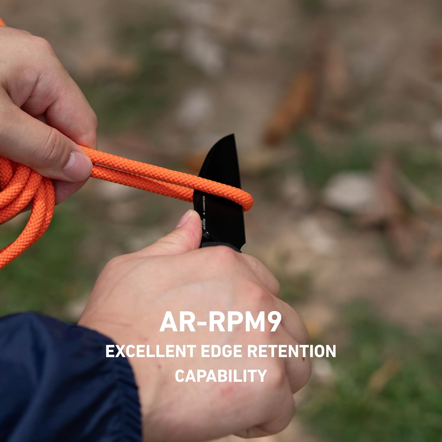 CJRB Kestrel J1962 AR-RPM9 Steel Blade G10 Handle Folding Knives - Black (J1962-BBK)