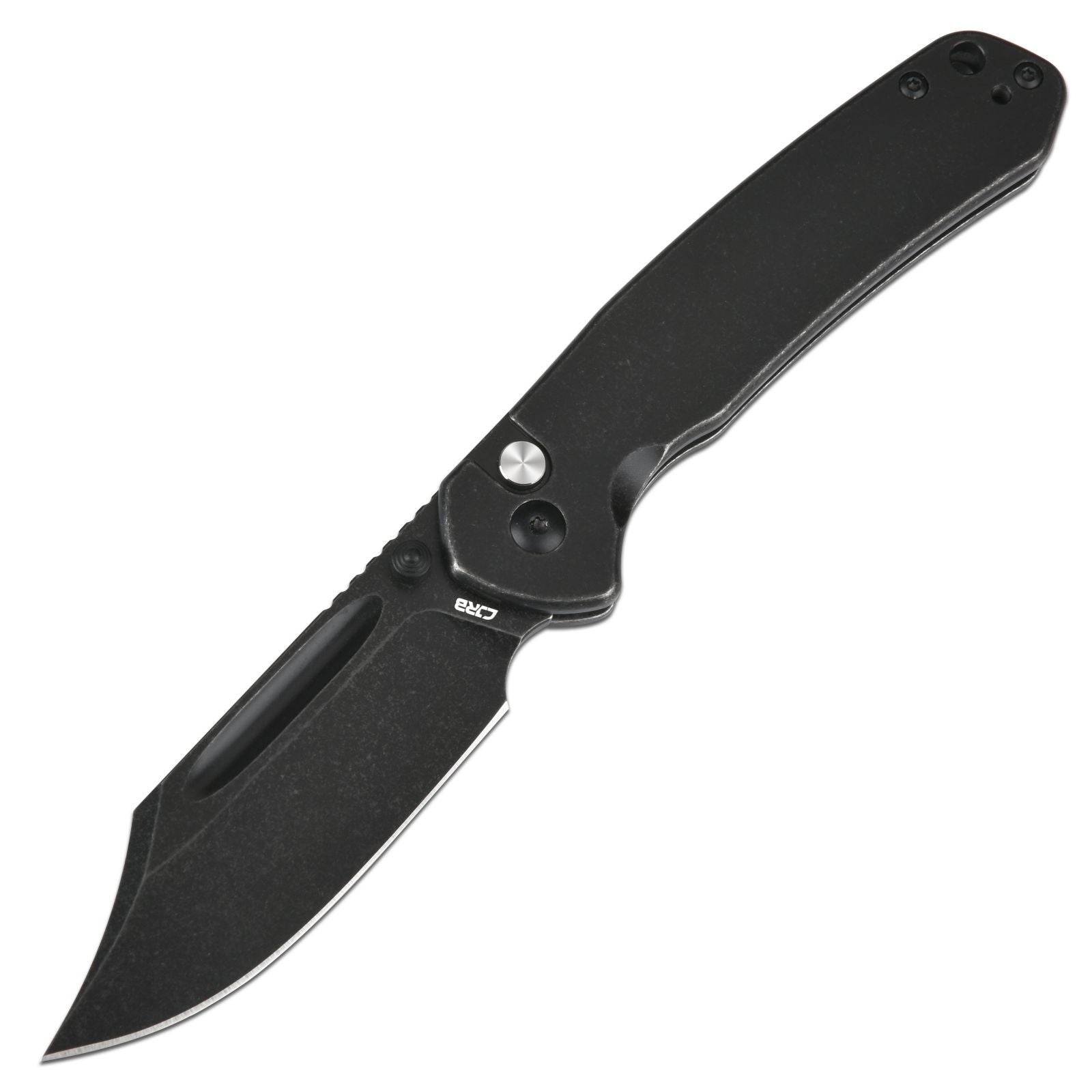 CJRB Bowie Pyrite J1942 AR-RPM9 Steel Blade Steel Handle Folding Knives