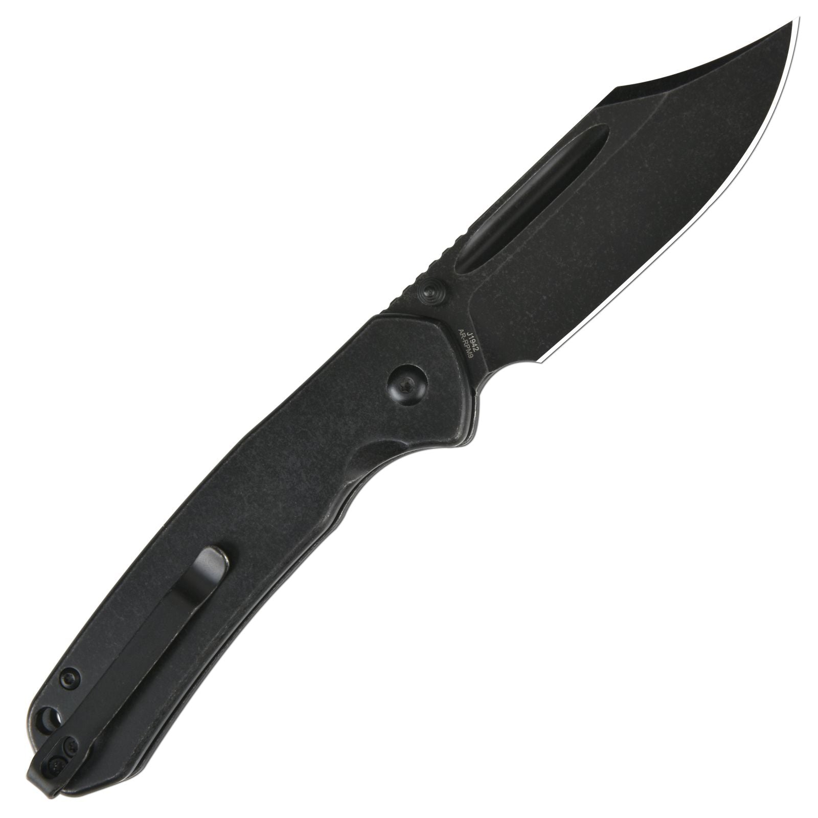 CJRB Bowie Pyrite J1942 AR-RPM9 Steel Blade Steel Handle Folding Knives