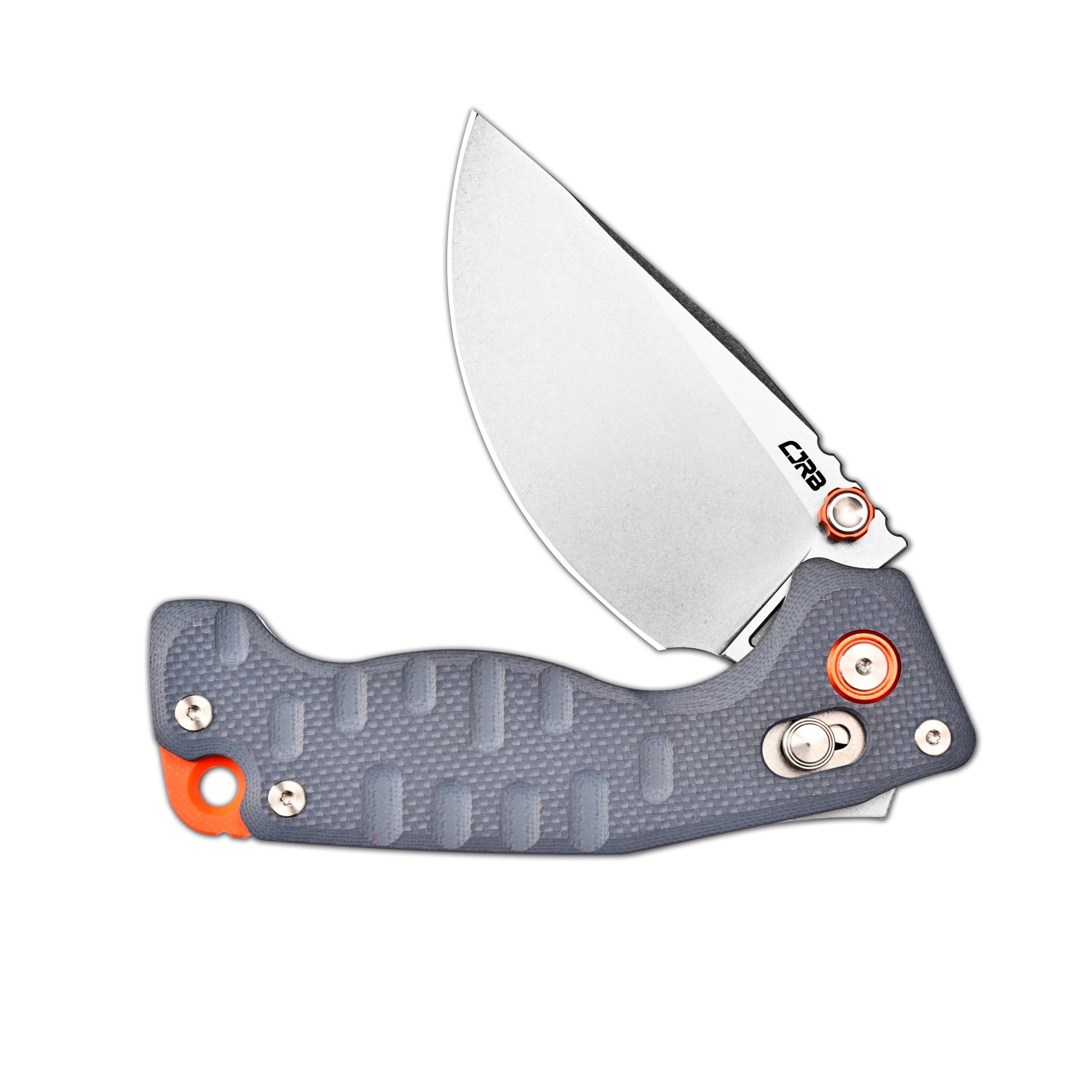 CJRB Doubletap Thumb Stud & Recoil Lock V2 Tatical Knife Blue G10 Handle(3.86'' D2 Stone Wash Blade) J1970-BU