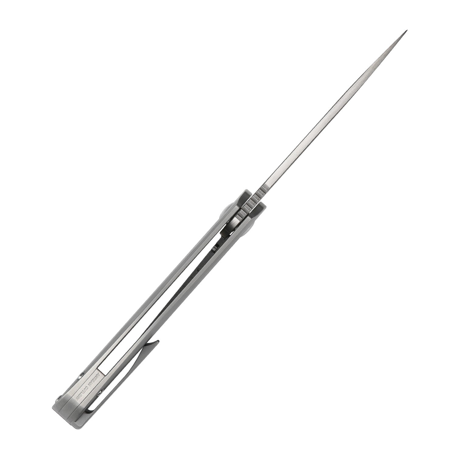 Artisan Cutlery Satyr ATZ-1852G-GY S90V Blade Titanium Handle Folding Knives