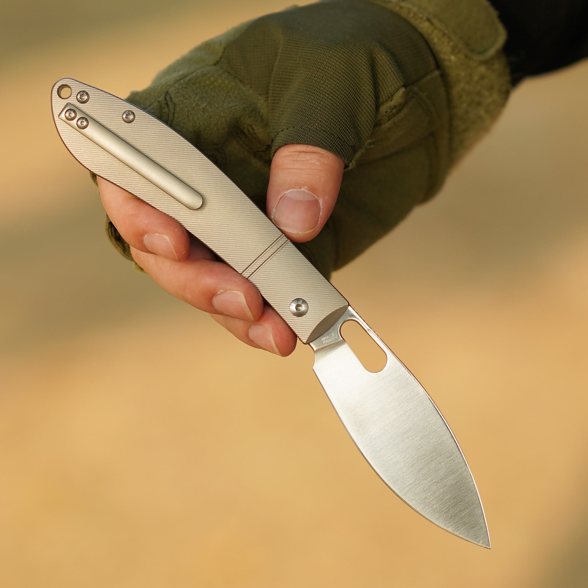 CJRB Sasaya J1959 S35VN Steel Titanium Handle Folding Knives