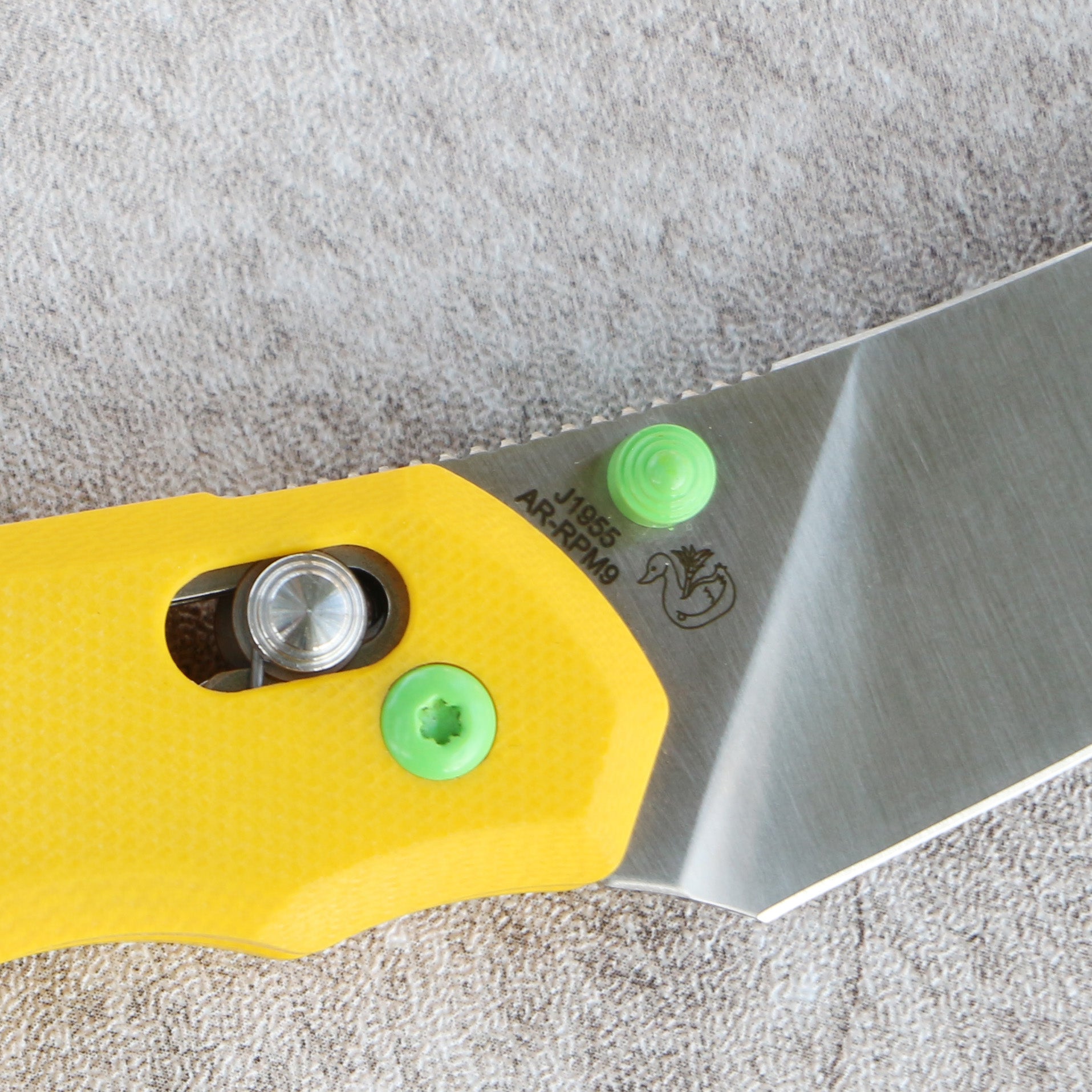 CJRB Nanner J1955 AR-RPM9 Steel Blade G10 Handle Folding Knives