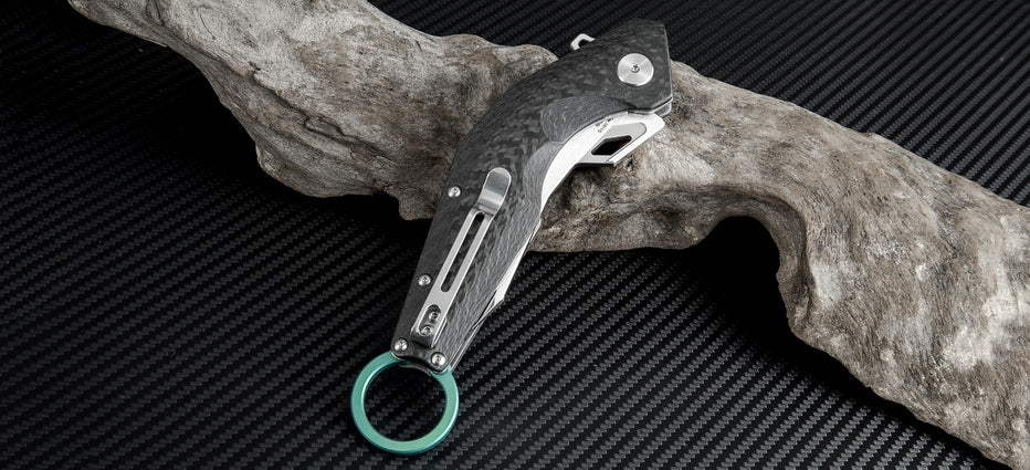 Artisan Cutlery Cobra ATZ-1811G M390 Blade Carbon fiber Handle Folding Knives