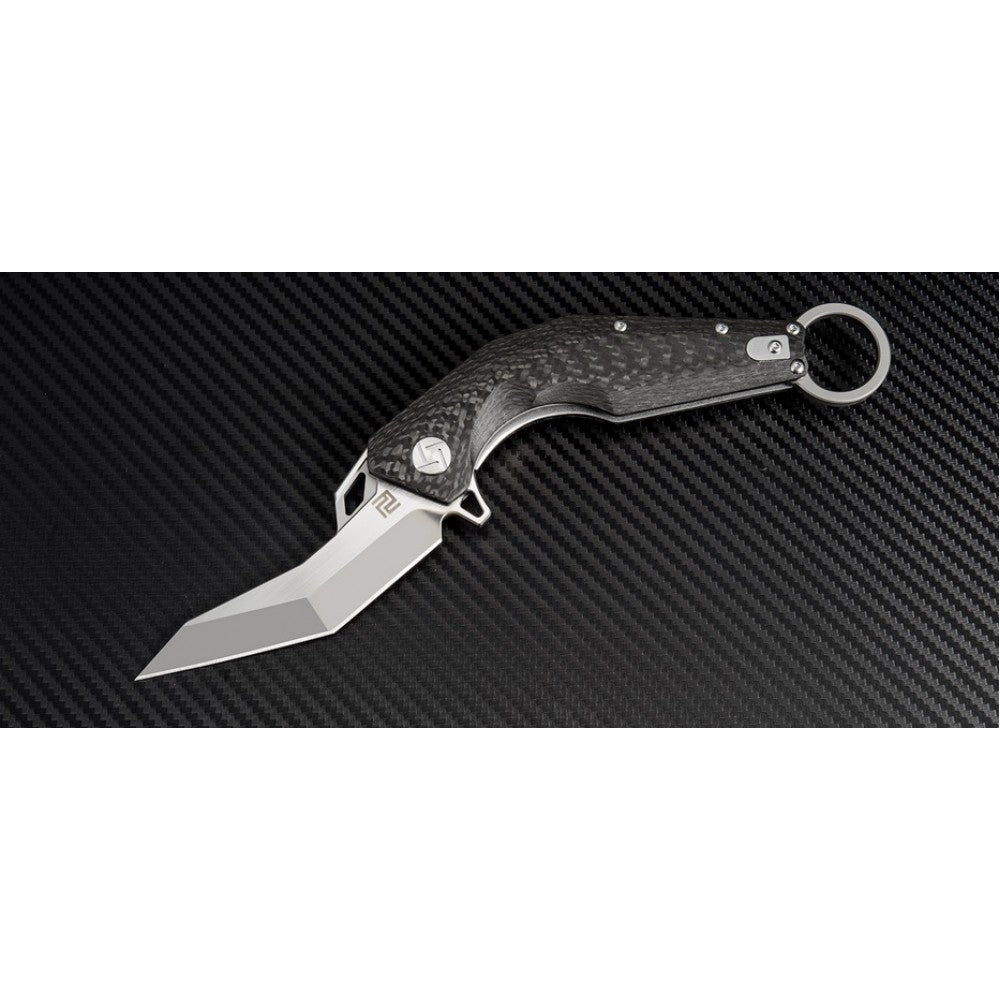 Artisan Cutlery Cobra ATZ-1811G M390 Blade Carbon fiber Handle Folding Knives