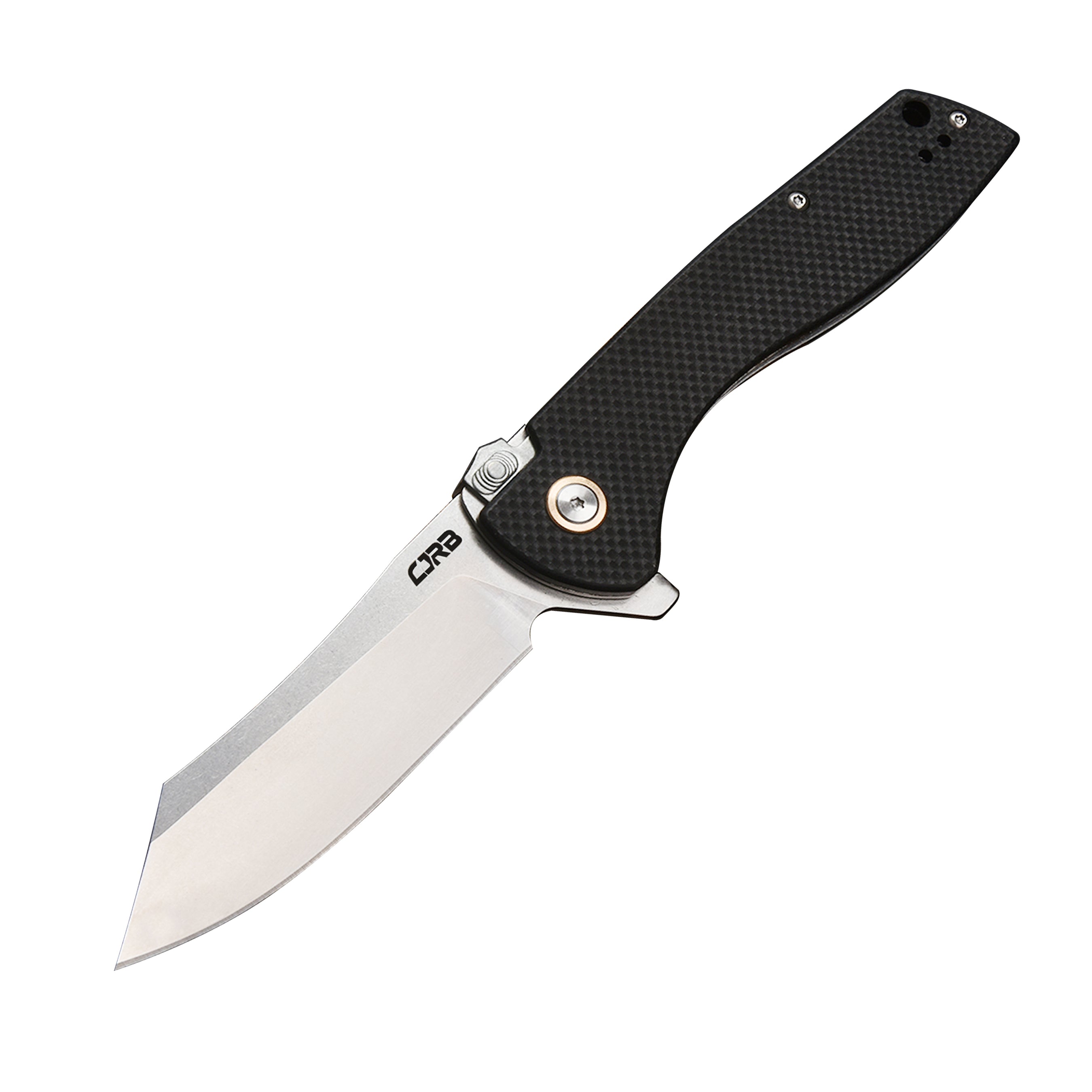 CJRB Kicker J1915 AR-RPM9 Blade G10 Handle Folding Knives - Black (J1915-BK)