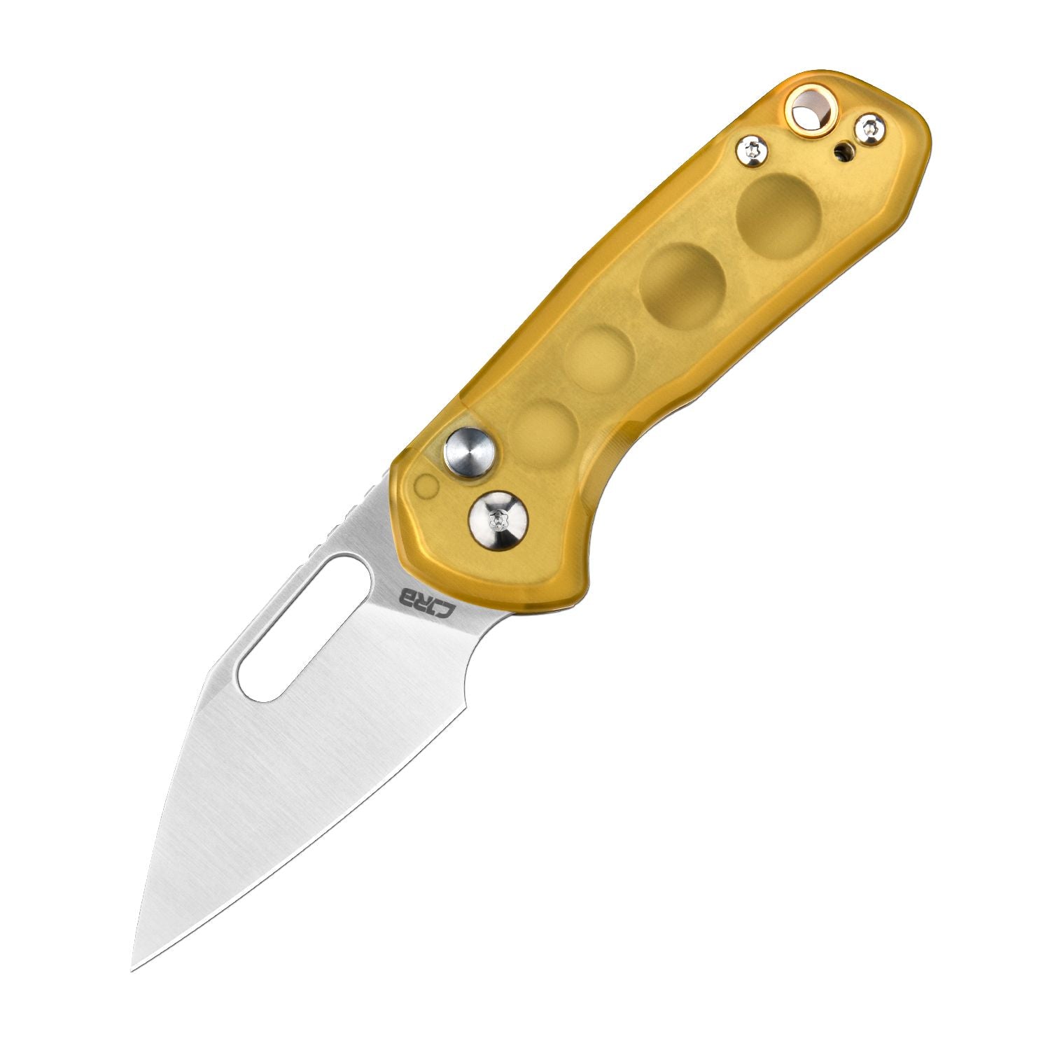 CJRB Mini Pyrite J1933 AR-RPM9 Steel Blade Ultem Handle Folding Knives