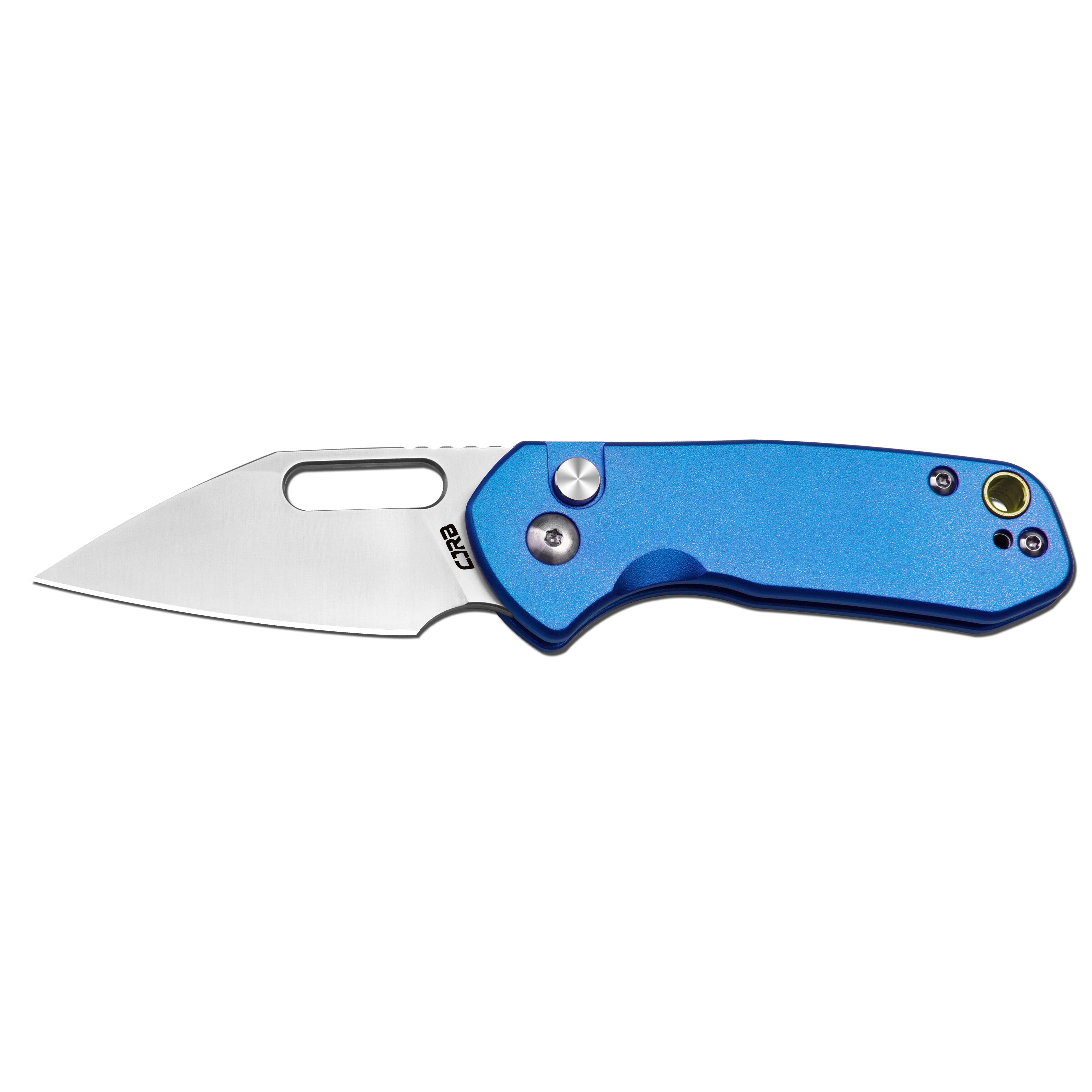 Cjrb Mini Pyrite J1933 AR-RPM9 Steel Blade Aluminium Handle Folding Knives