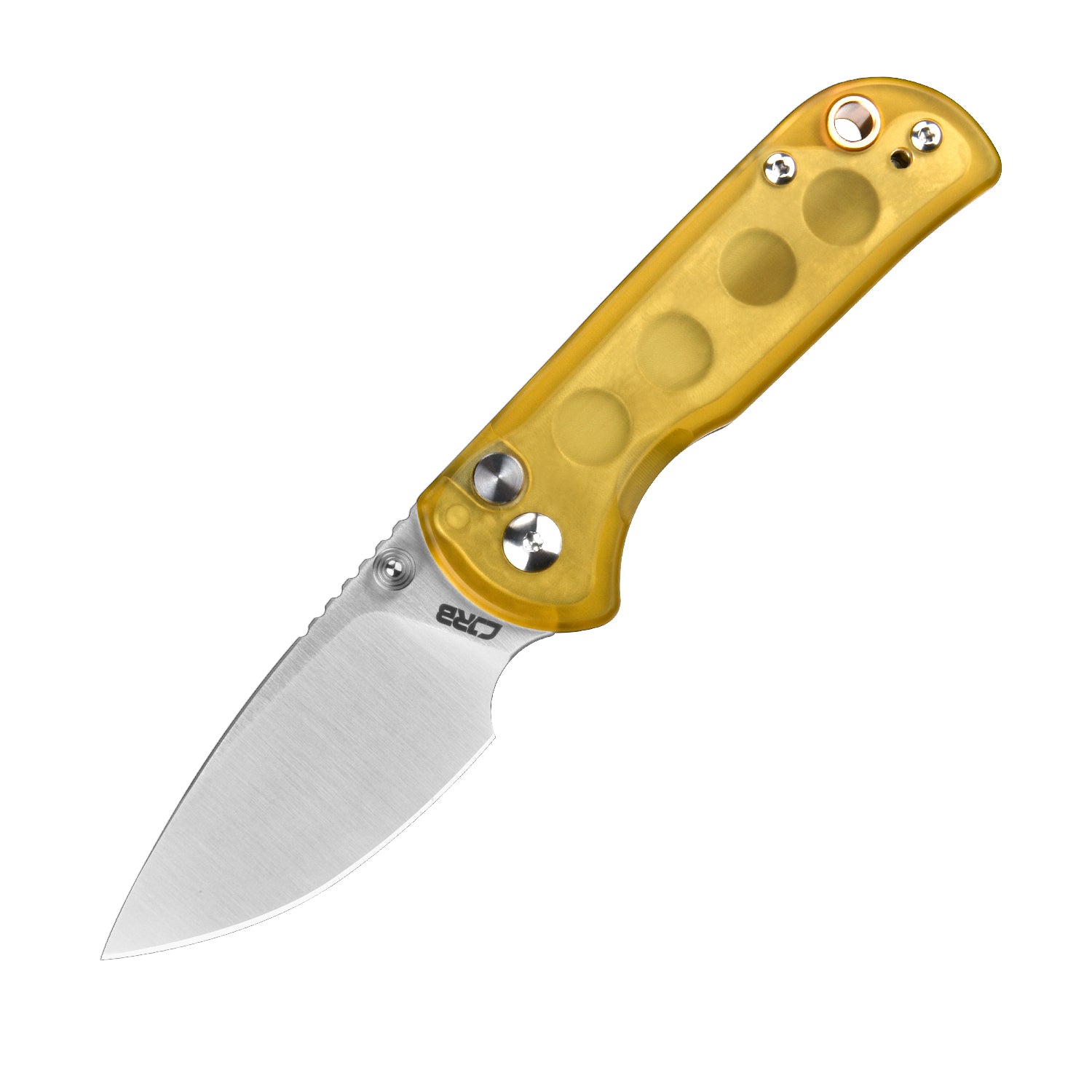 CJRB Mica J1934 AR-RPM9 Steel Blade Ultem Handle Folding Knives