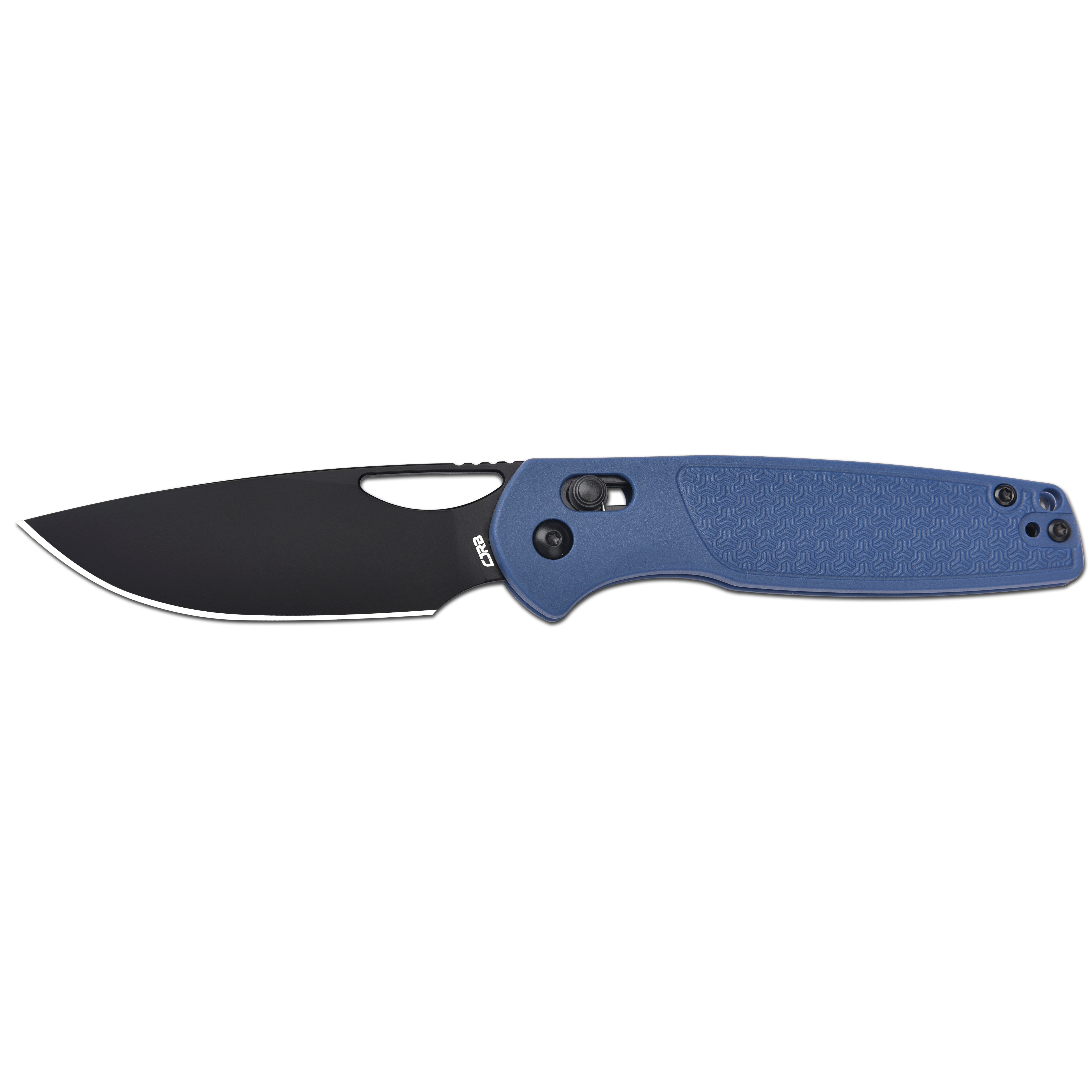 CJRB Acacia J1952 AR-RPM9 Blade Steel FRN Handle Folding Knives - Black PVD Blade/Blue FRN Handle (J1952-BBU)