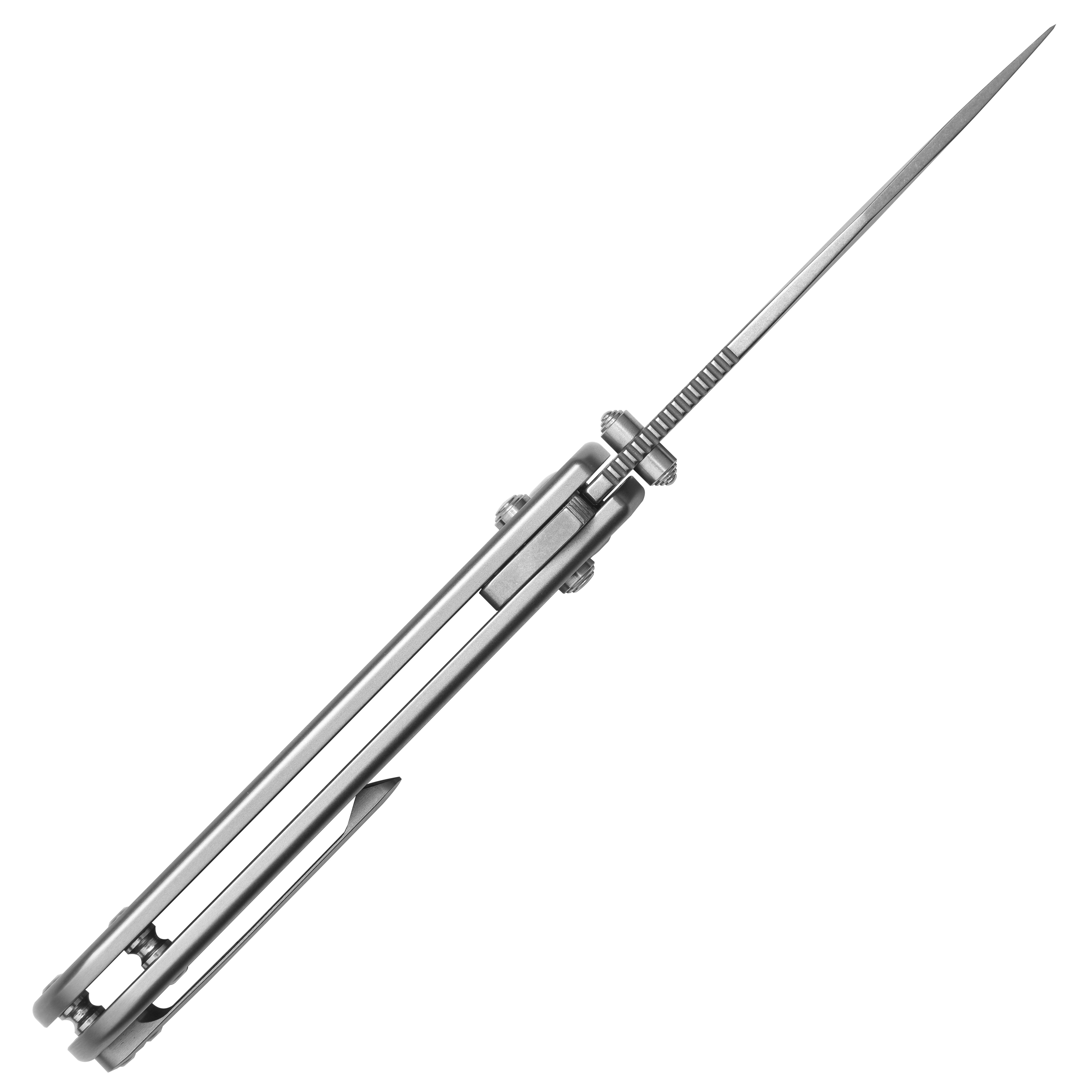 CJRB Bolt J1960G S90V Steel Blade Titanium Handle Folding Knives