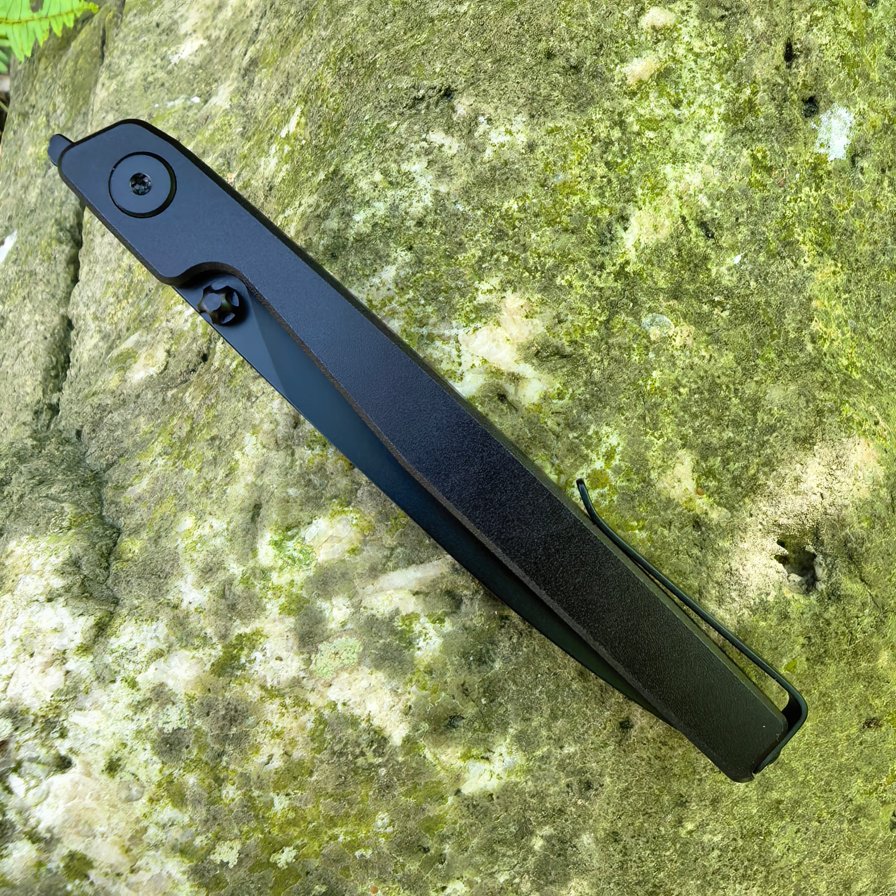 CJRB Prototype Lanky J1965 AR-RPM9 Steel Blade Aluminum Handle Folding Knives