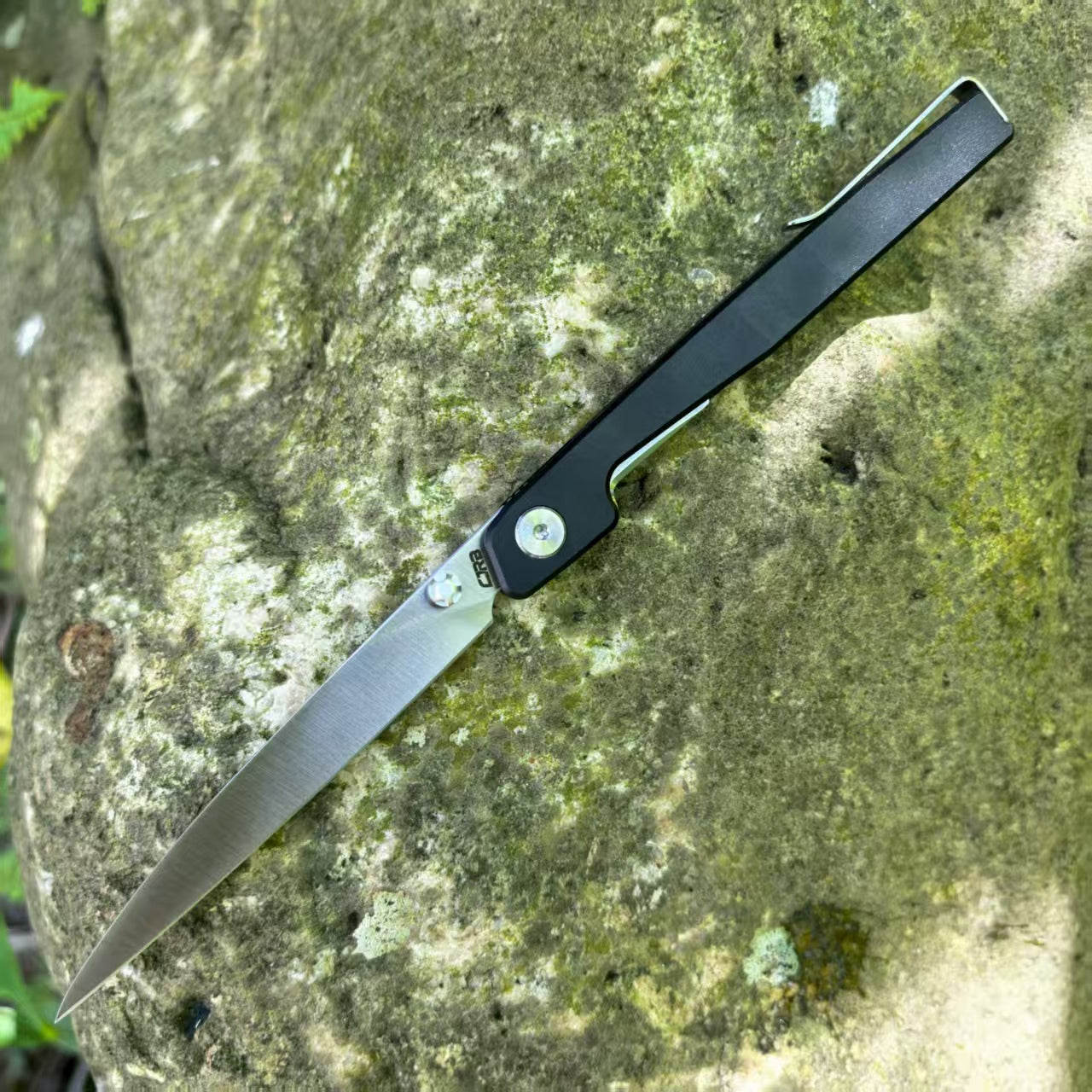 CJRB Prototype Lanky J1965 AR-RPM9 Steel Blade Aluminum Handle Folding Knives